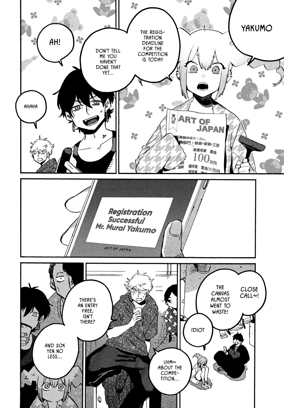 Read Blue Period ENGLISH Manga Online