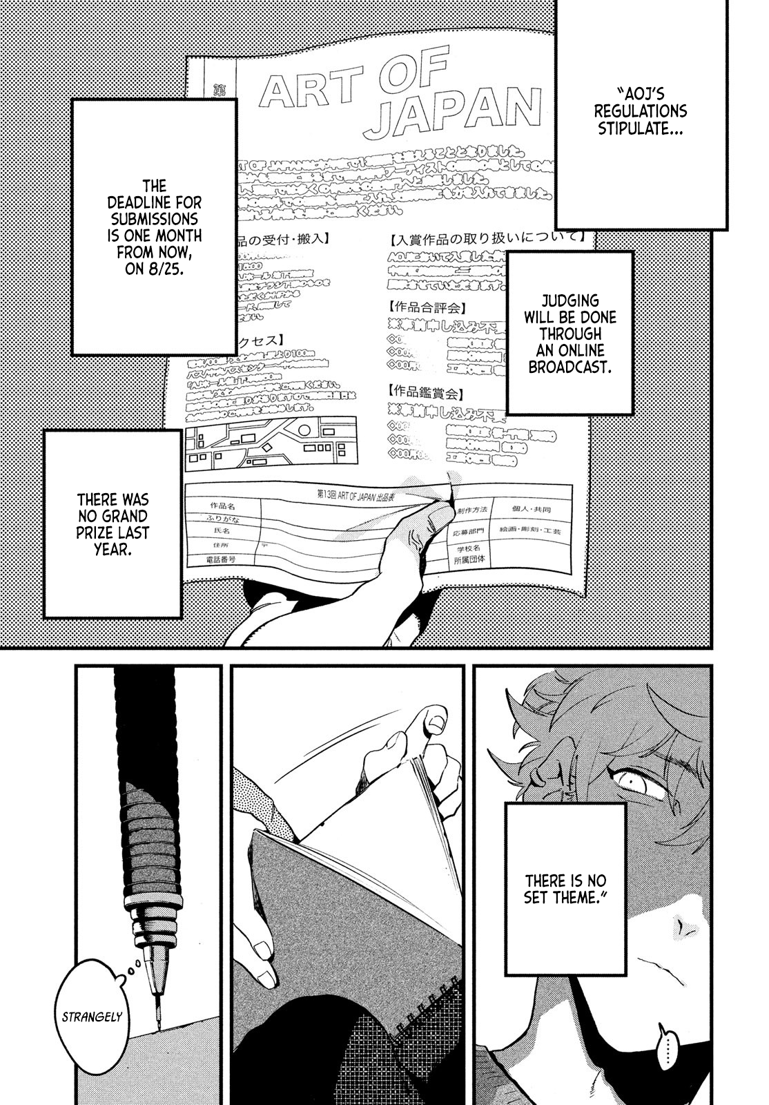 Read Blue Period ENGLISH Manga Online