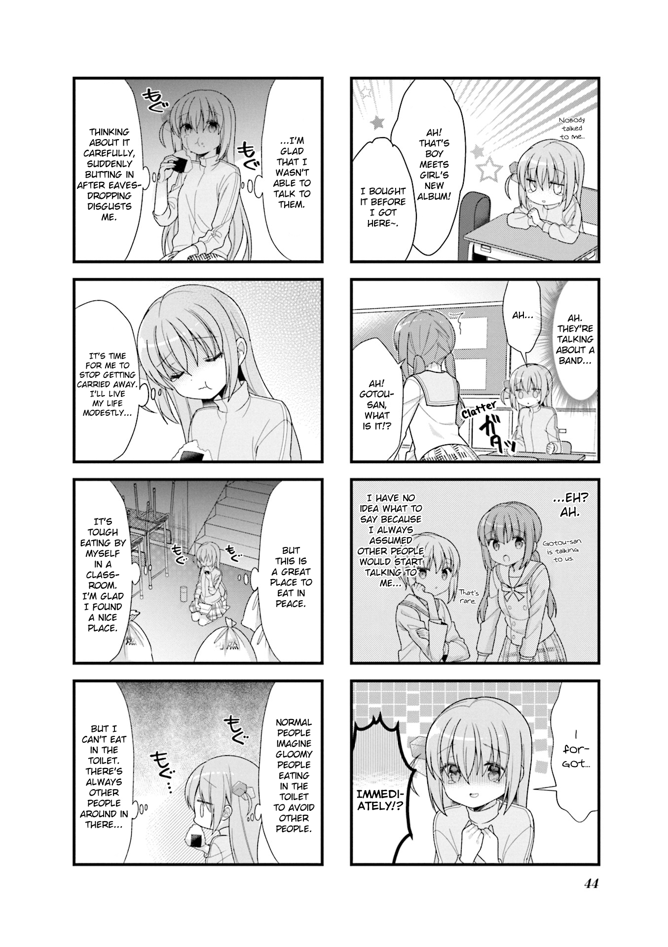 Read Bocchi the Rock! ENGLISH Manga Online