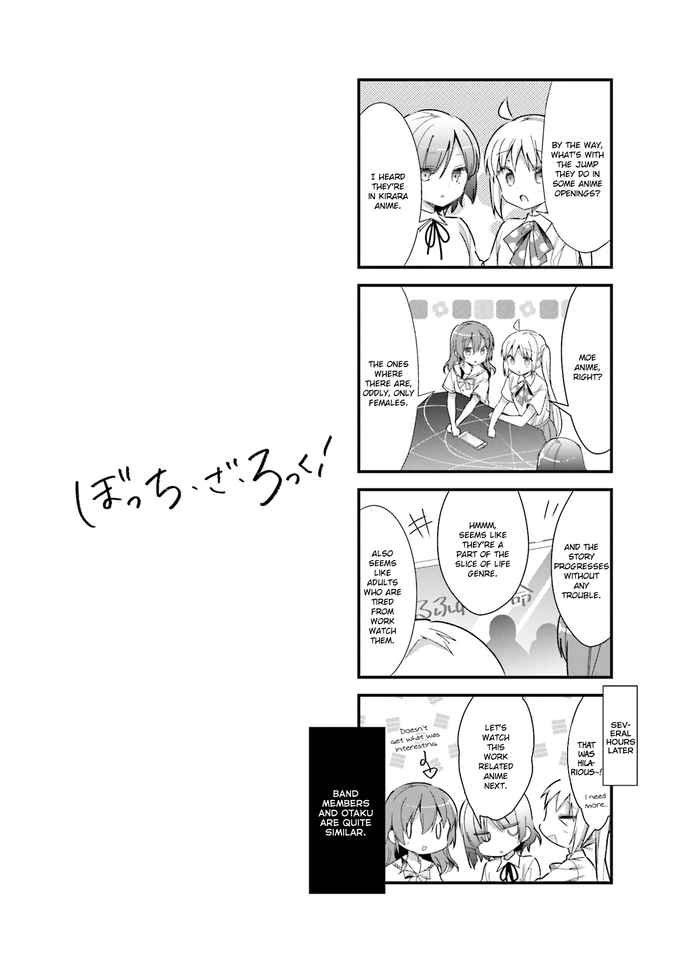 Read Bocchi the Rock! ENGLISH Manga Online