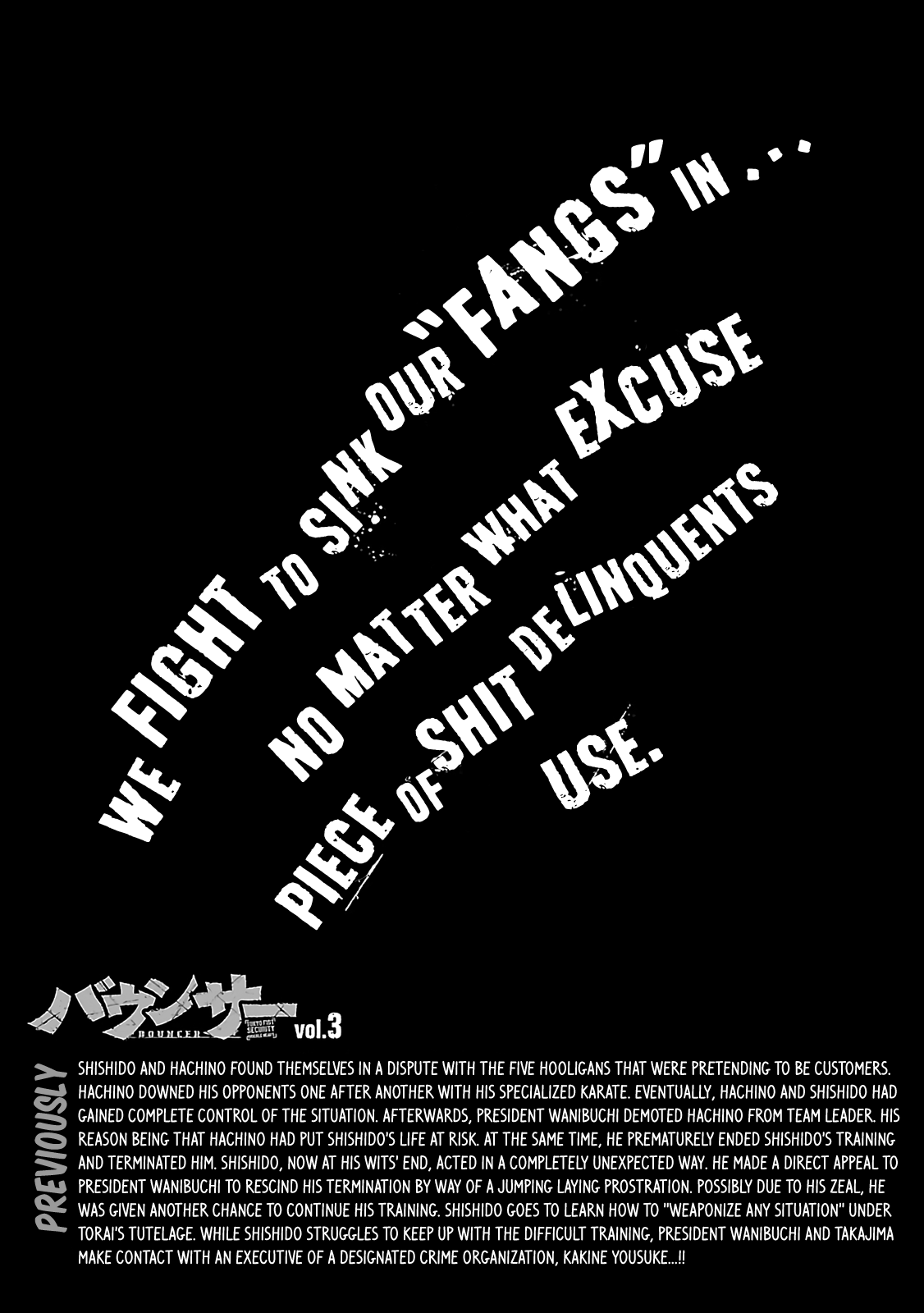 Read Bouncer ENGLISH Manga Online