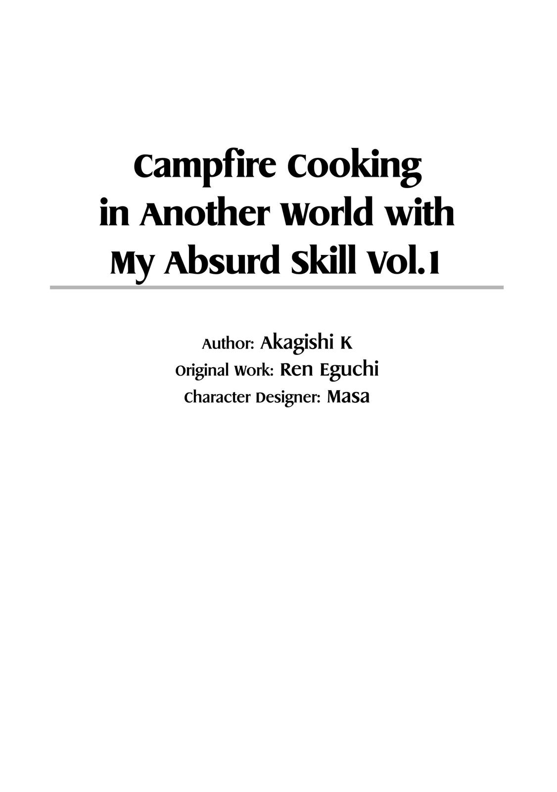 Read Campfire Cooking in Another World with My Absurd Skill ENGLISH Manga Online