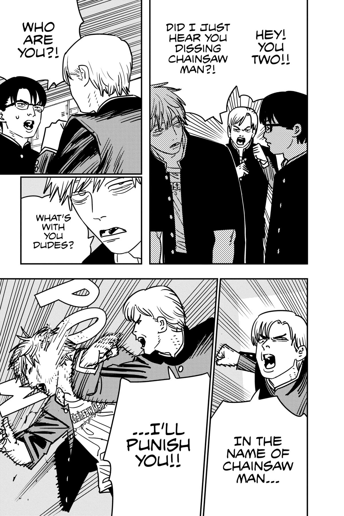 Read Chainsaw Man ENGLISH Manga Online