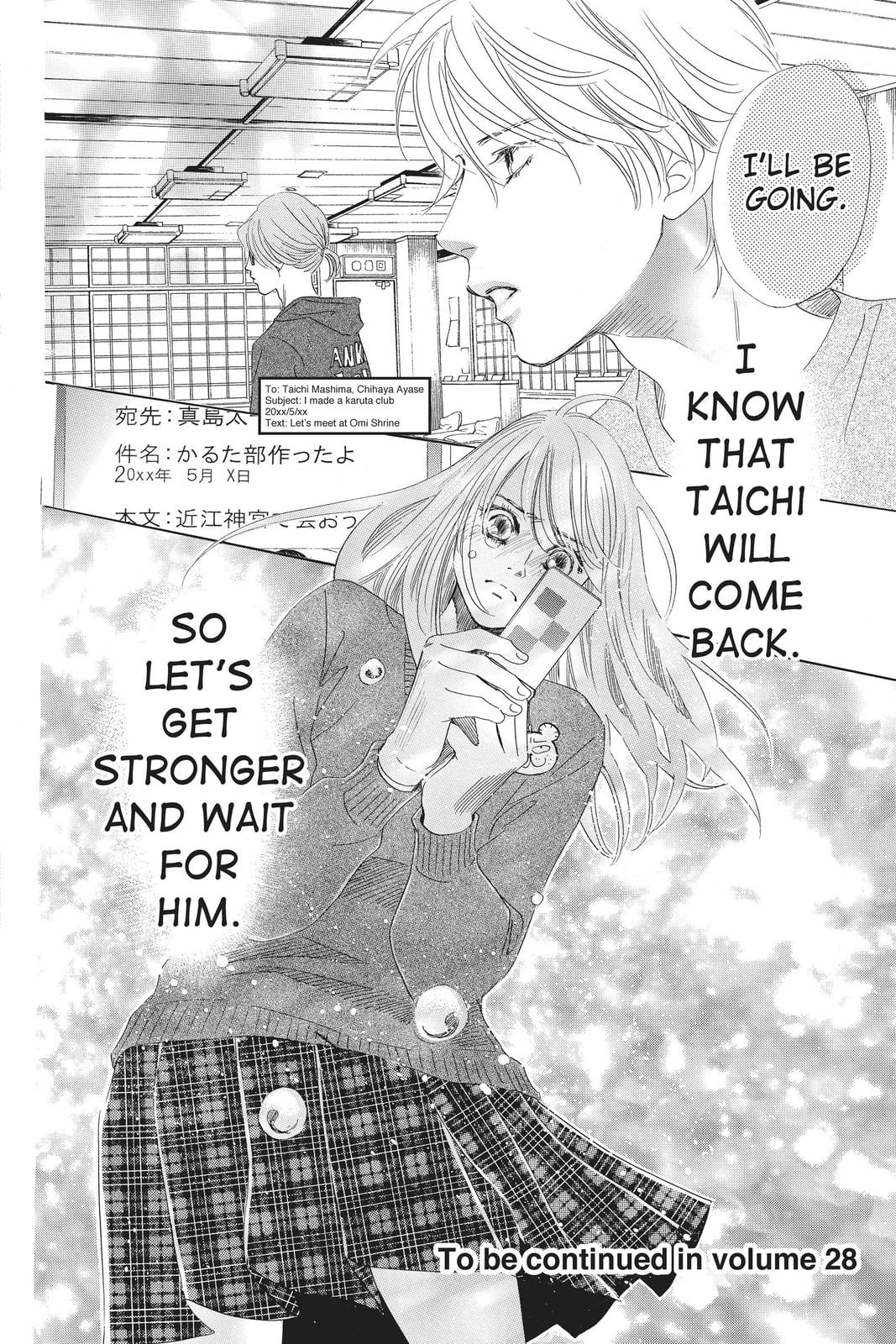 Read Chihayafuru ENGLISH Manga Online