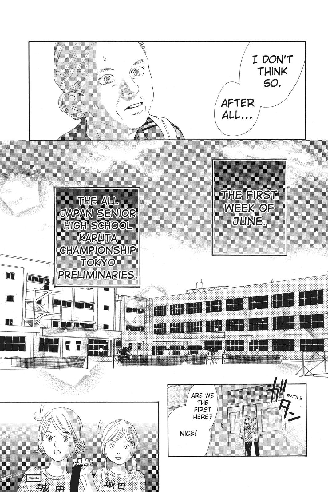 Read Chihayafuru ENGLISH Manga Online