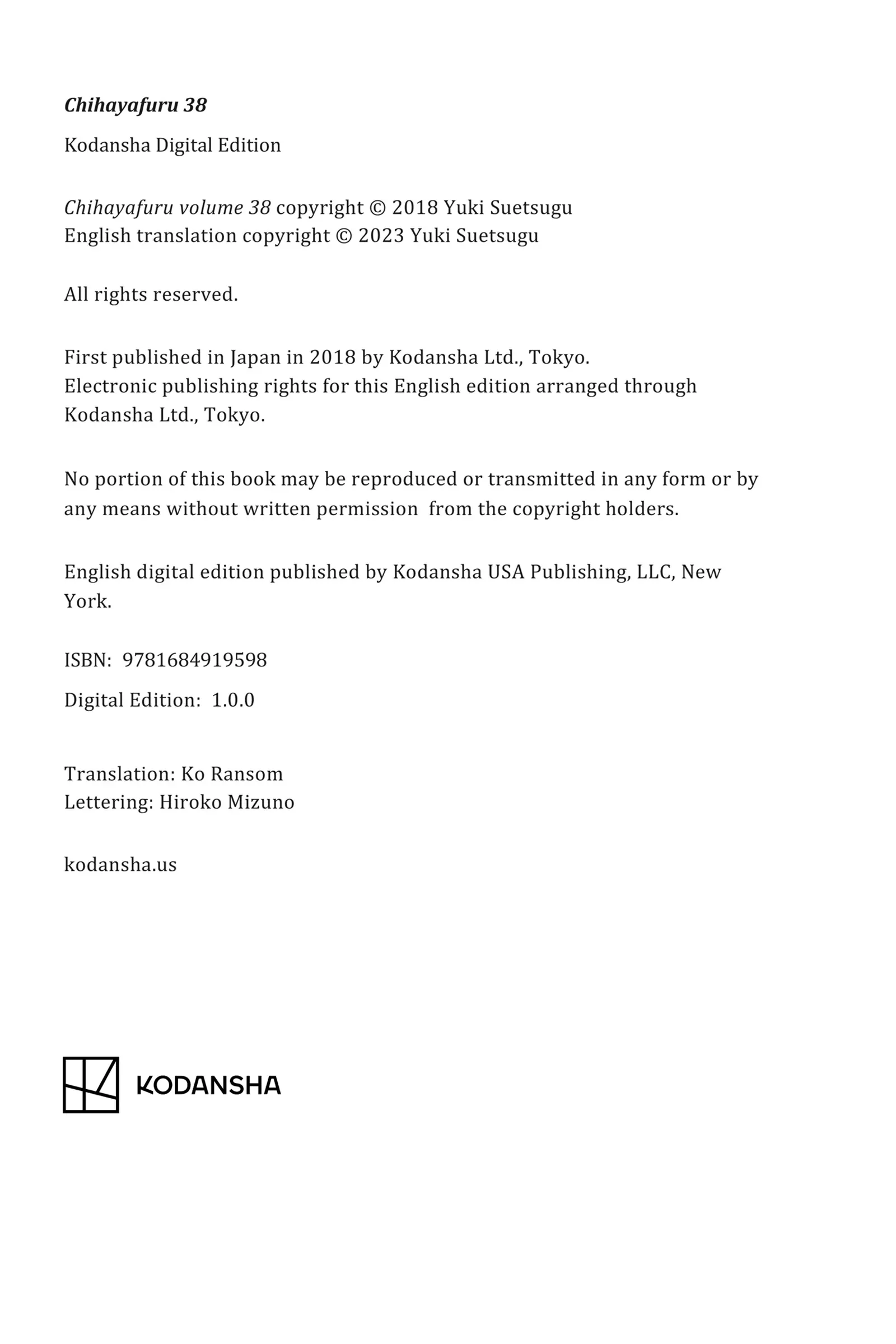 Read Chihayafuru ENGLISH Manga Online