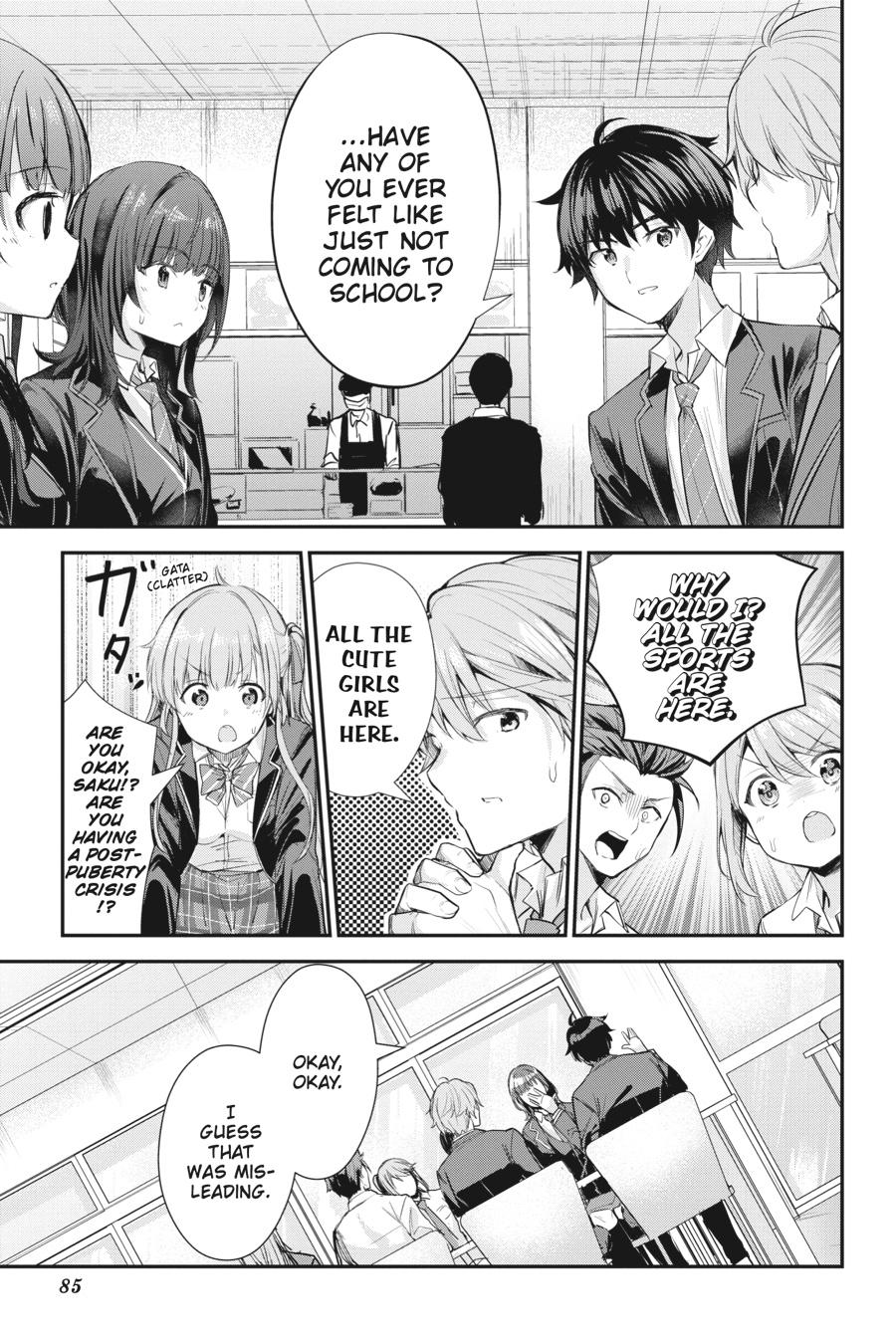 Read Chitose Is in the Ramune Bottle ENGLISH Manga Online