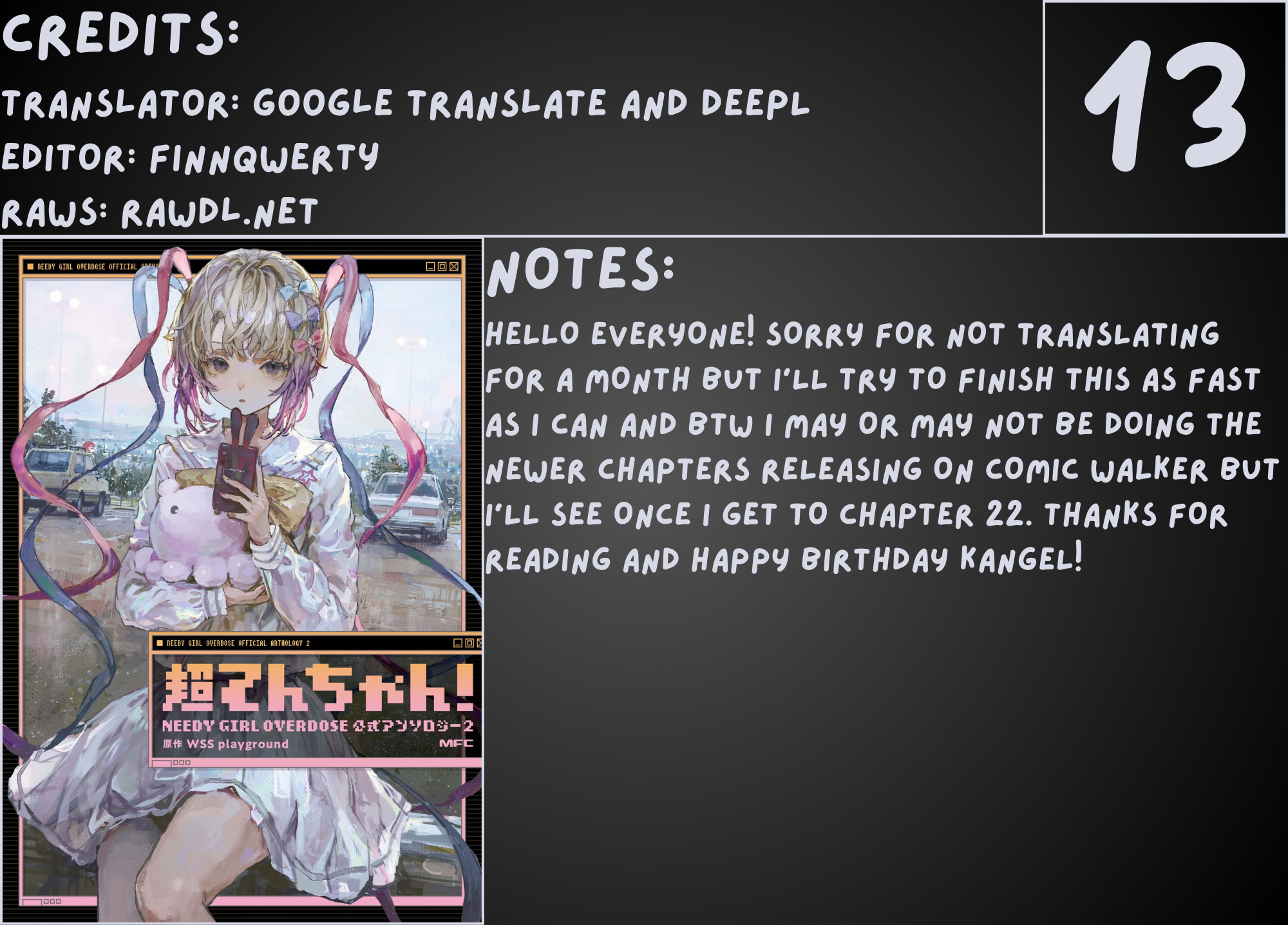 Read Chouten-chan! Needy Girl Overdose Koushiki Anthology ENGLISH Manga Online