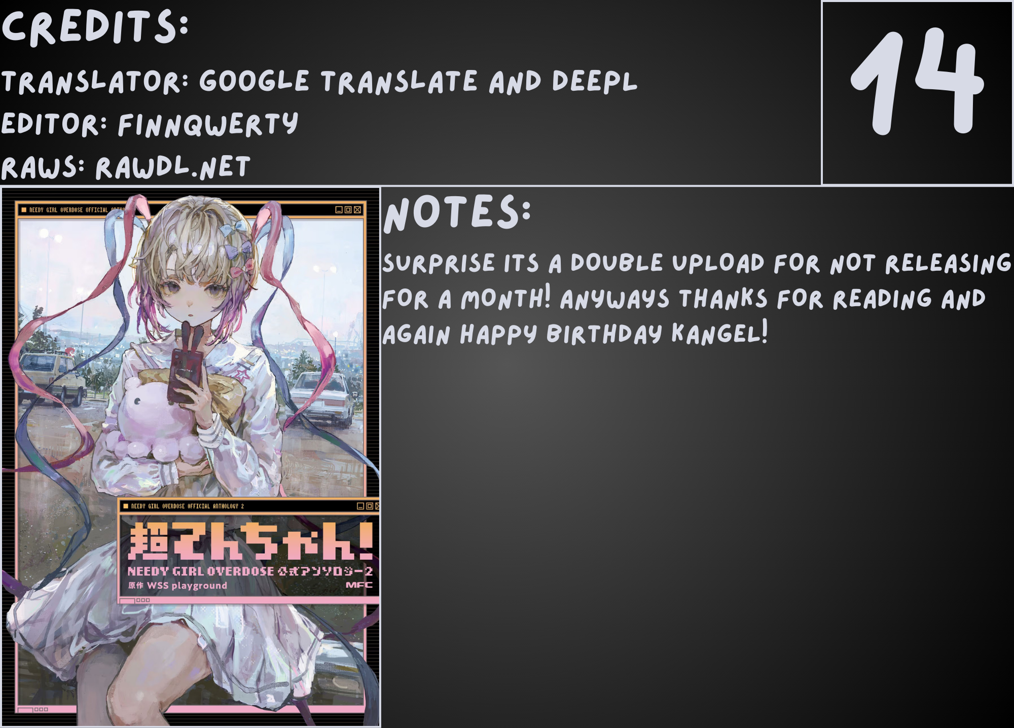 Read Chouten-chan! Needy Girl Overdose Koushiki Anthology ENGLISH Manga Online