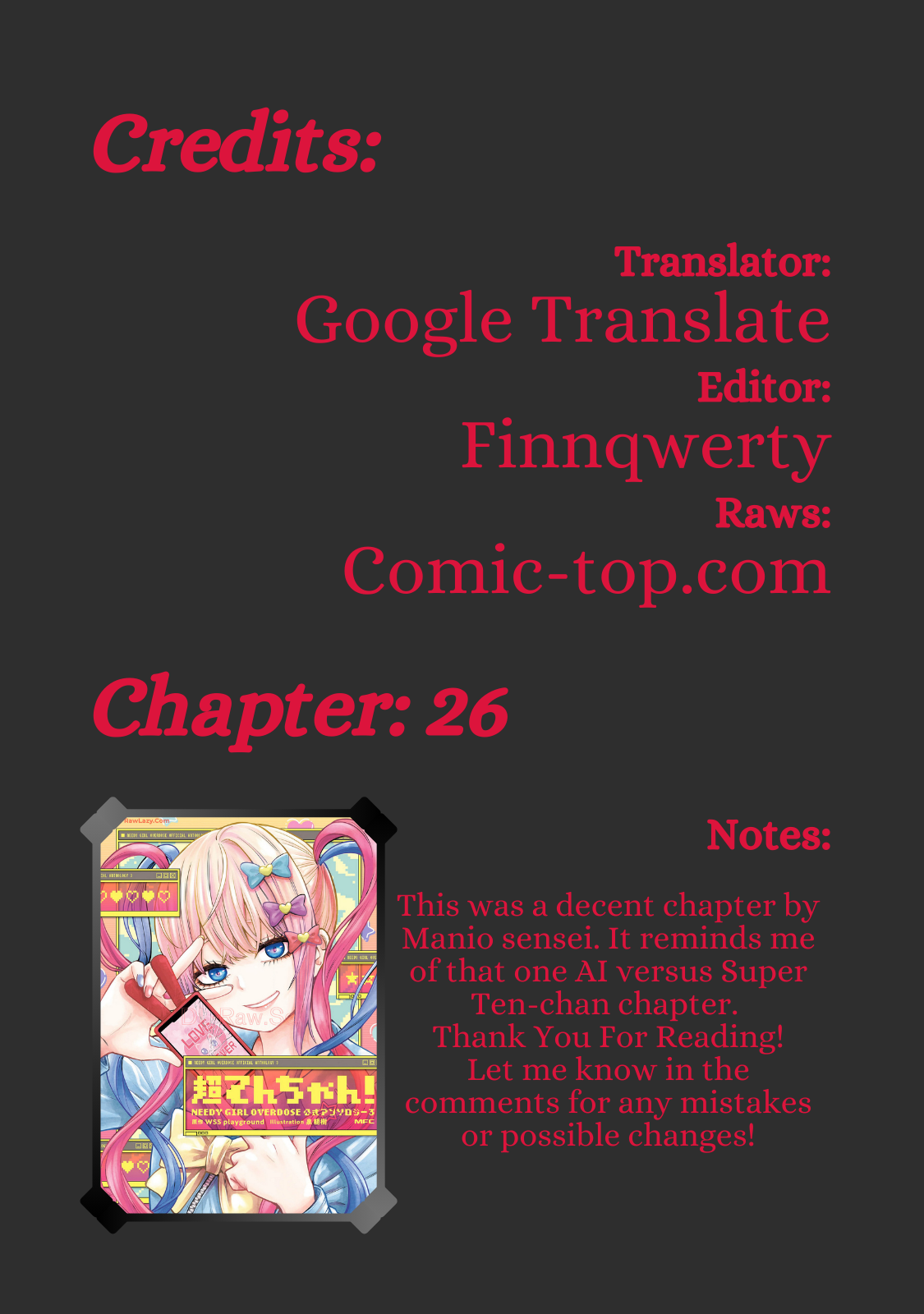 Read Chouten-chan! Needy Girl Overdose Koushiki Anthology ENGLISH Manga Online