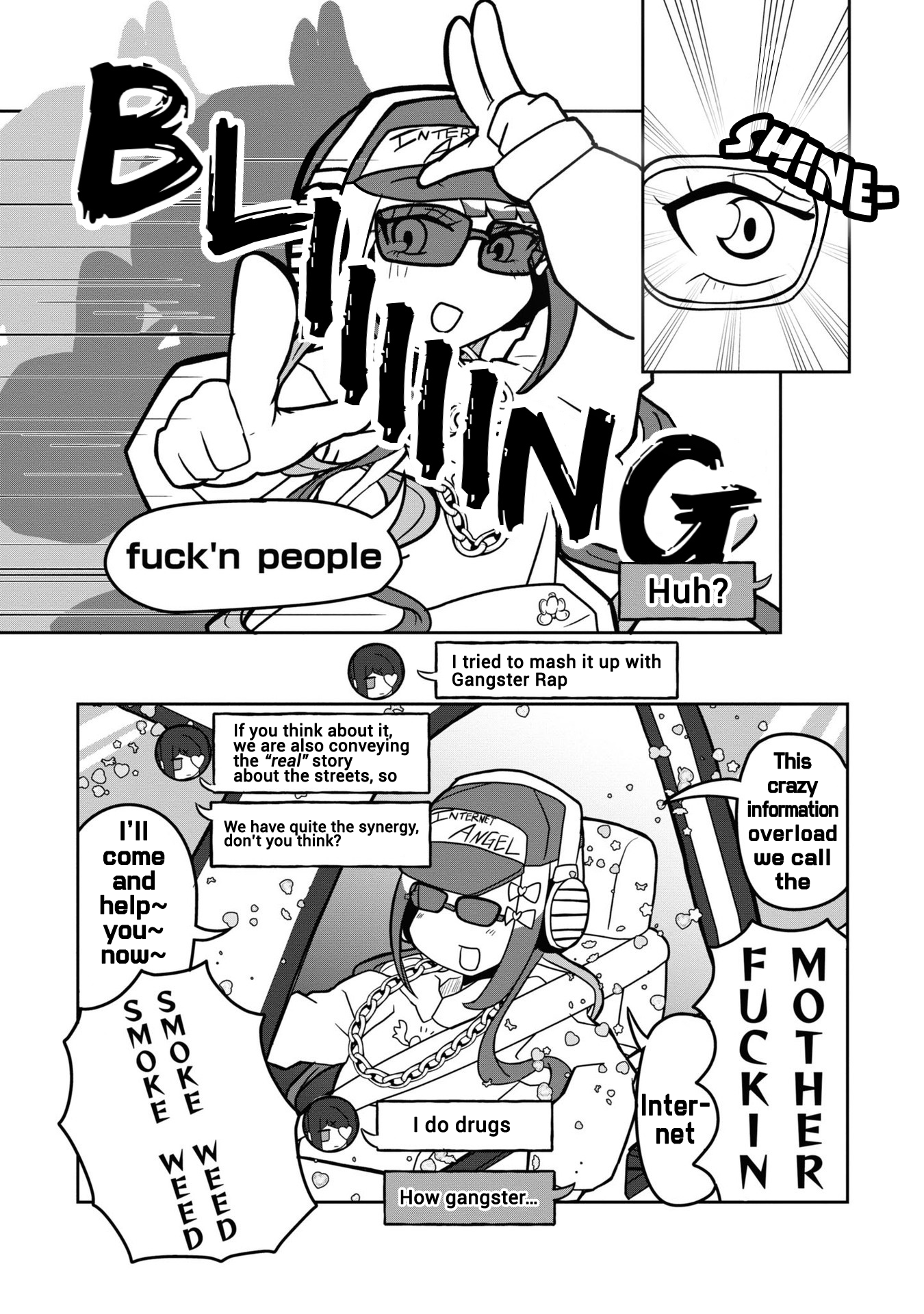 Read Chouten-chan! Needy Girl Overdose Koushiki Anthology ENGLISH Manga Online
