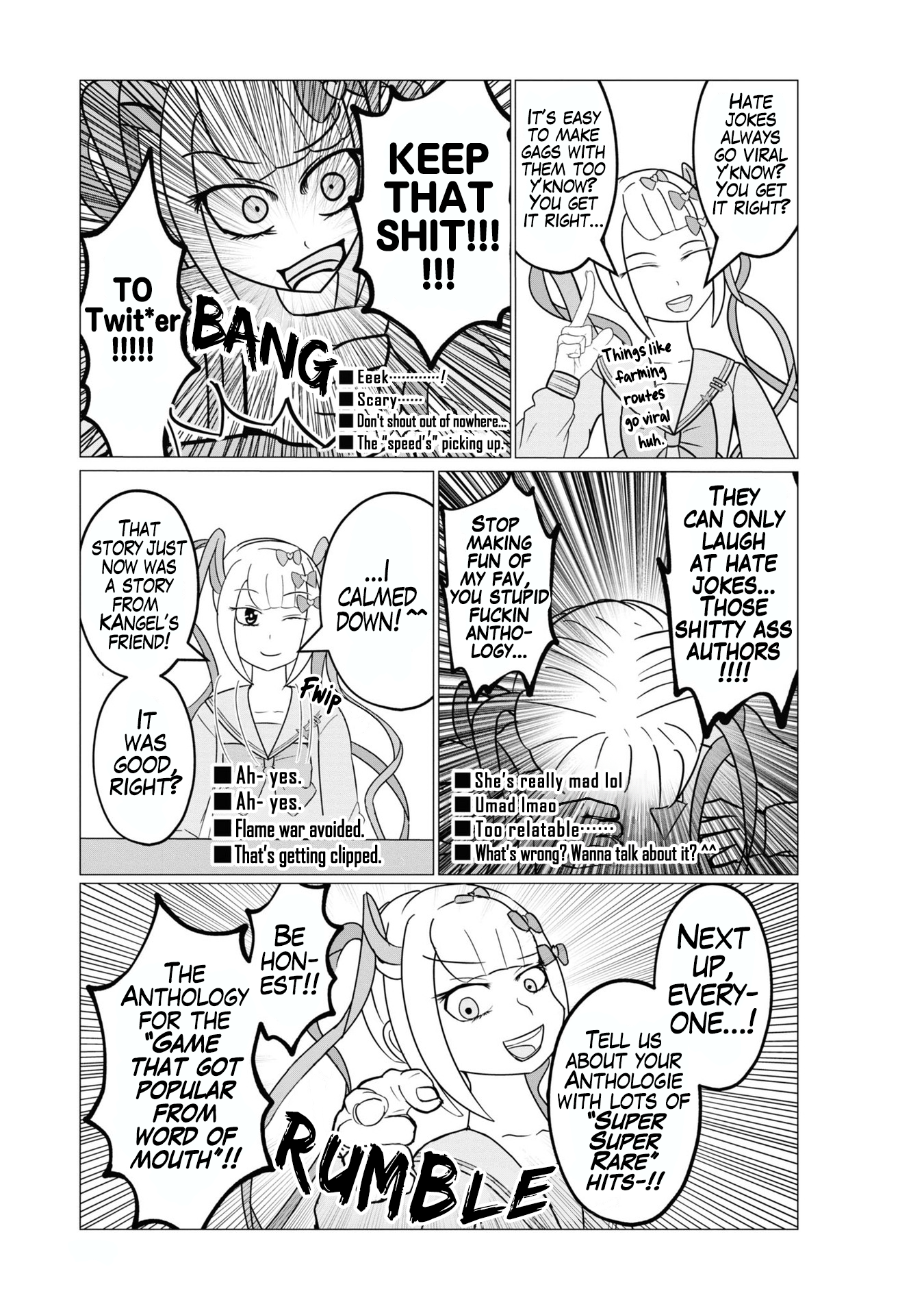 Read Chouten-chan! Needy Girl Overdose Koushiki Anthology ENGLISH Manga Online