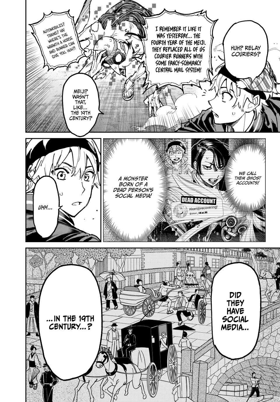 Read Dead Account ENGLISH Manga Online