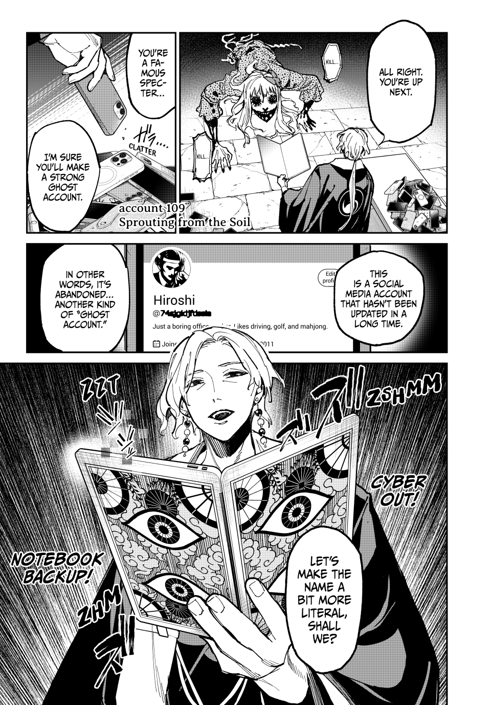 Read Dead Account ENGLISH Manga Online