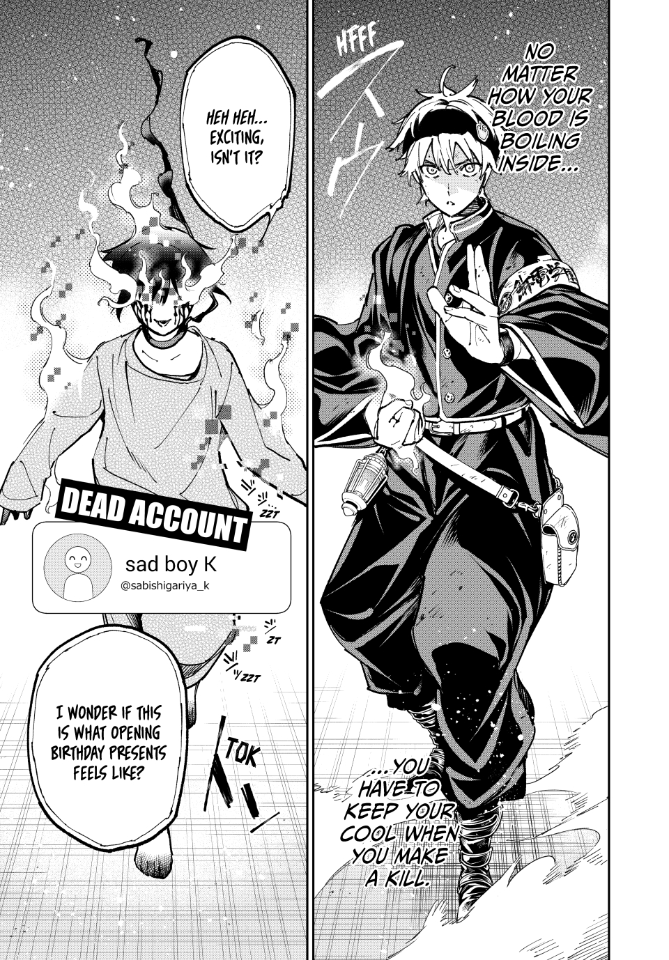 Read Dead Account ENGLISH Manga Online