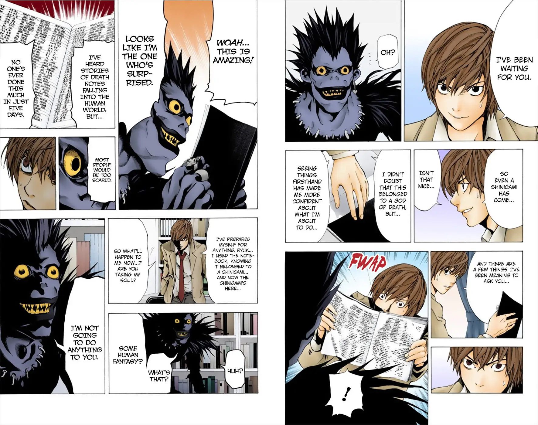 Read Death Note (Official Colored) ENGLISH Manga Online