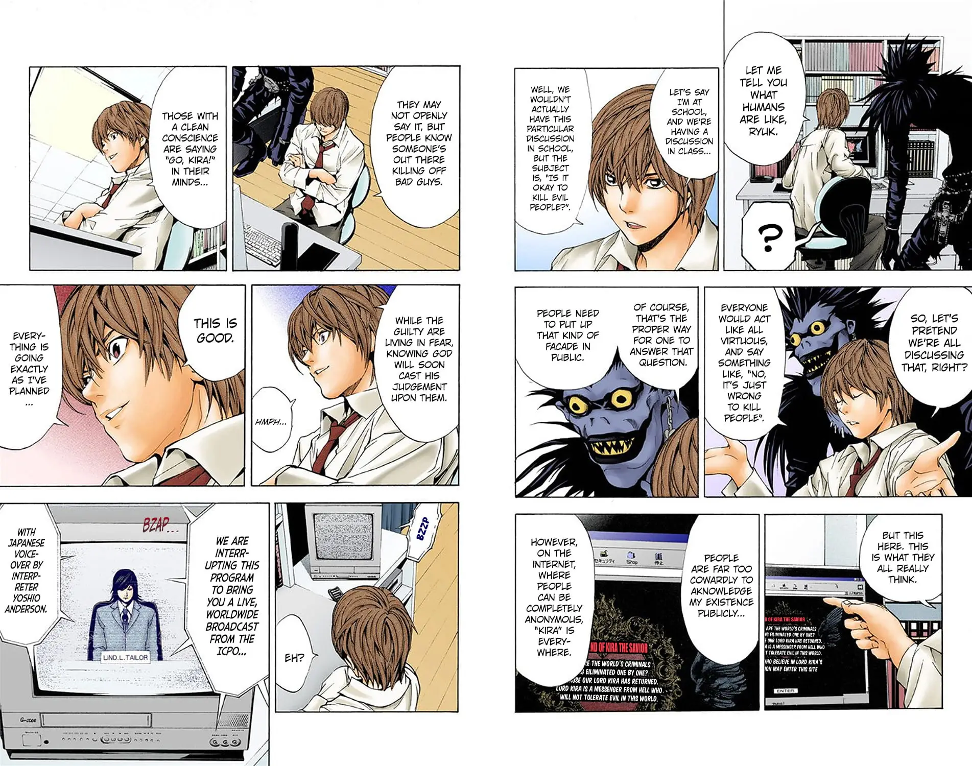 Read Death Note (Official Colored) ENGLISH Manga Online
