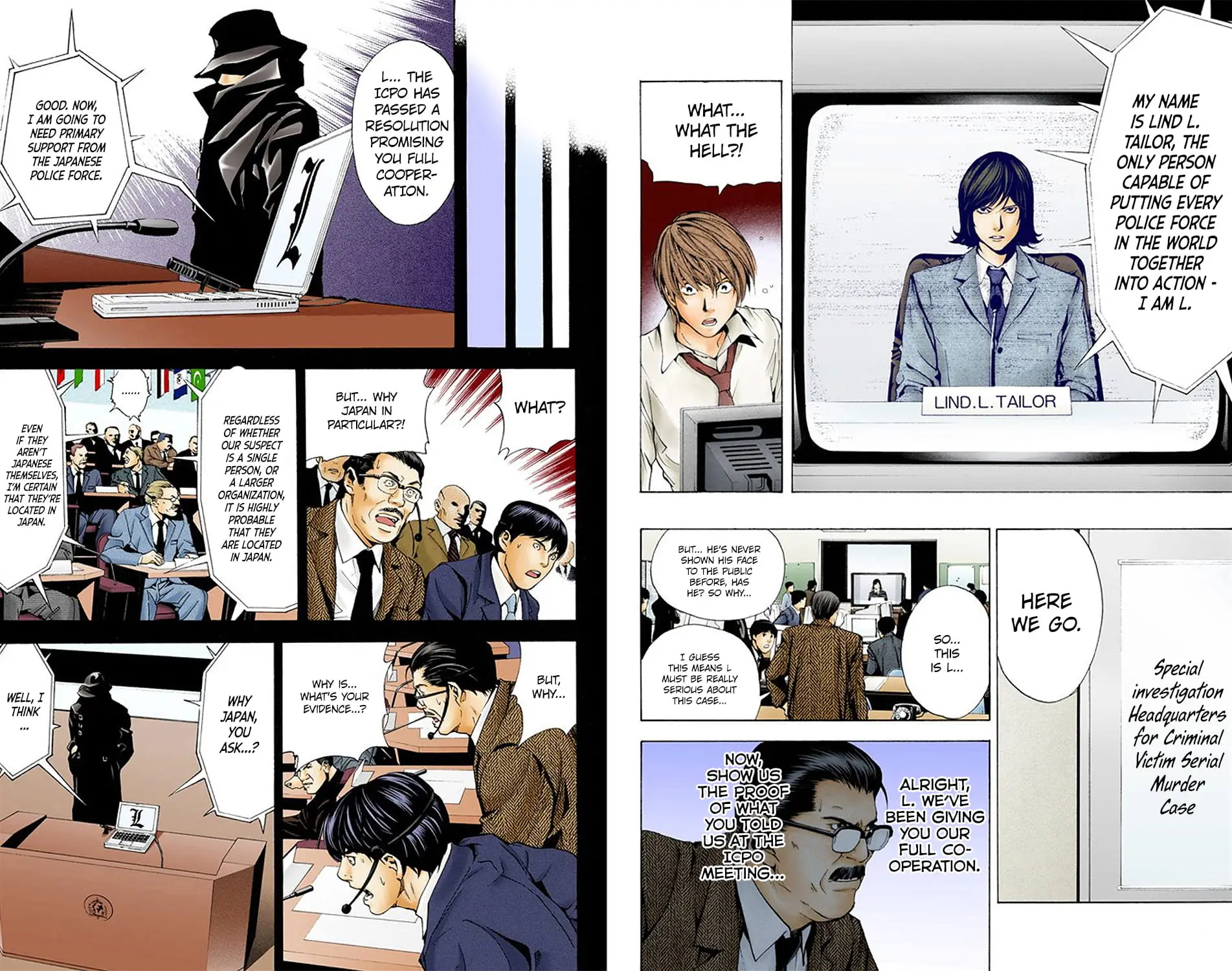 Read Death Note (Official Colored) ENGLISH Manga Online