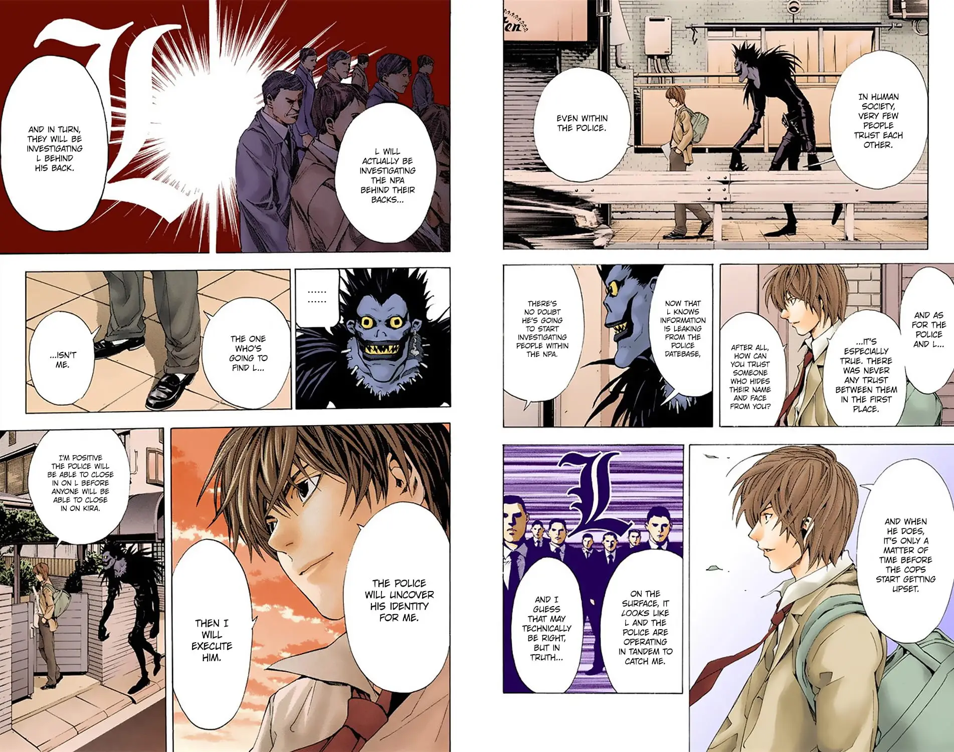 Read Death Note (Official Colored) ENGLISH Manga Online