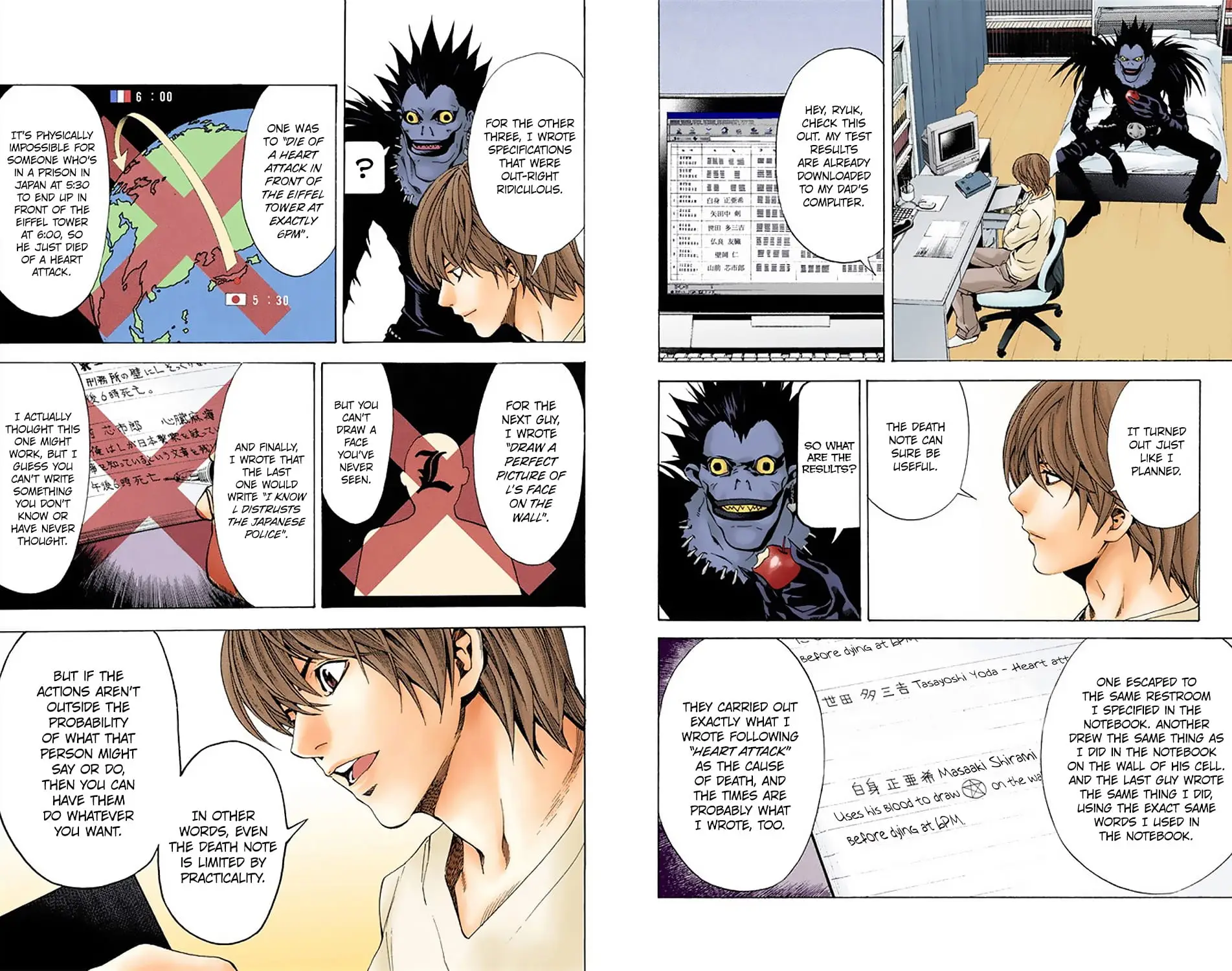 Read Death Note (Official Colored) ENGLISH Manga Online