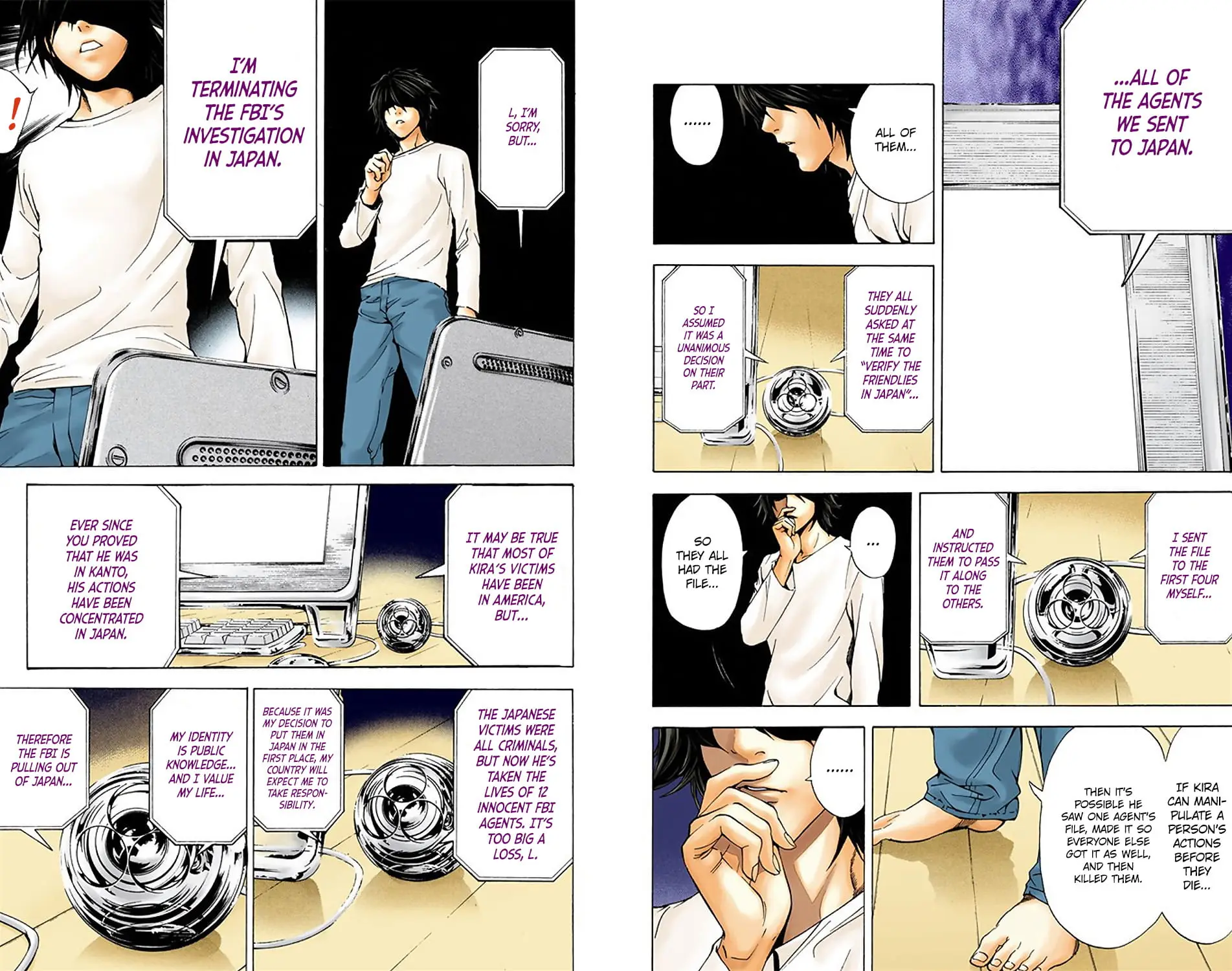 Read Death Note (Official Colored) ENGLISH Manga Online