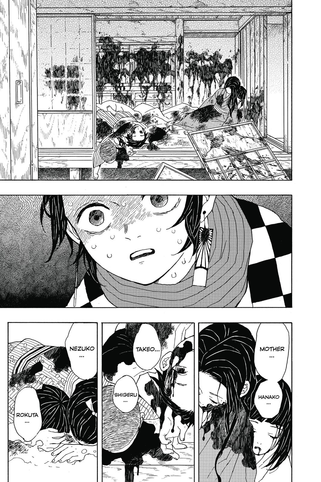 Read Demon Slayer Kimetsu no Yaiba ENGLISH Manga Online