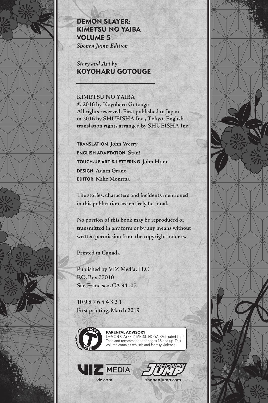 Read Demon Slayer Kimetsu no Yaiba ENGLISH Manga Online