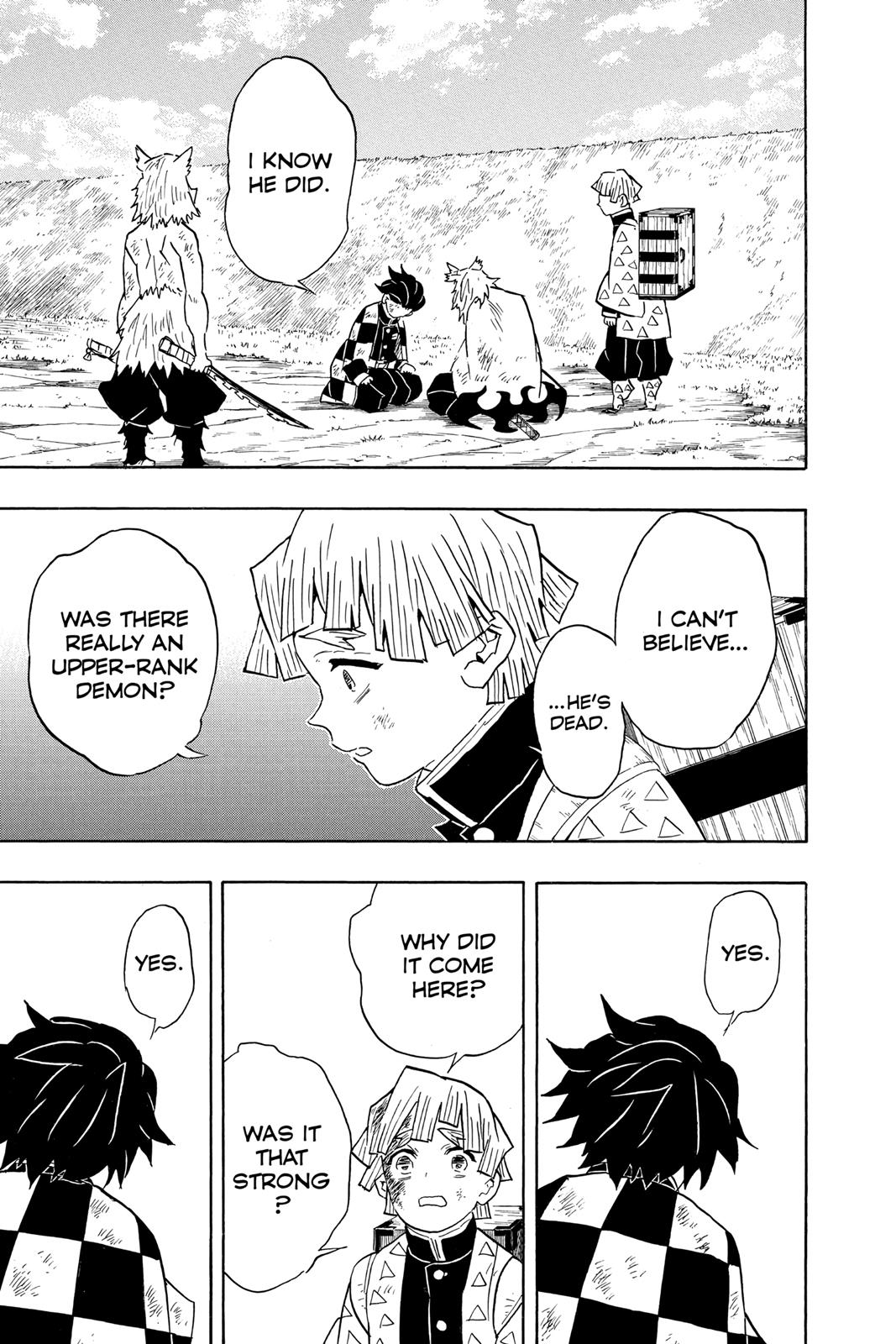 Read Demon Slayer Kimetsu no Yaiba ENGLISH Manga Online