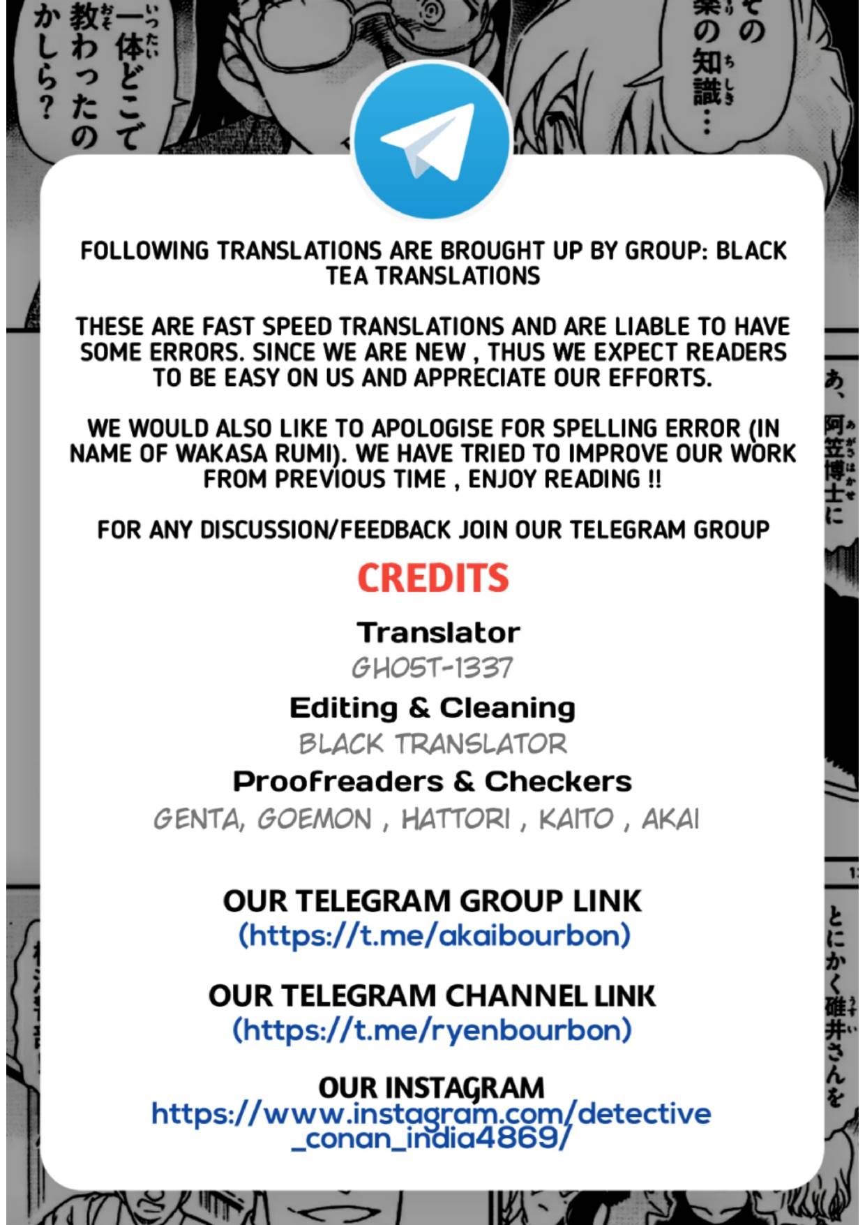 Read Detective Conan ENGLISH Manga Online