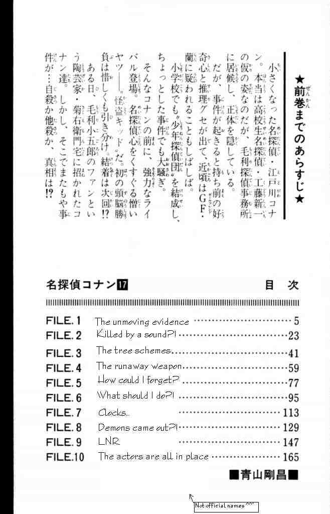 Read Detective Conan ENGLISH Manga Online