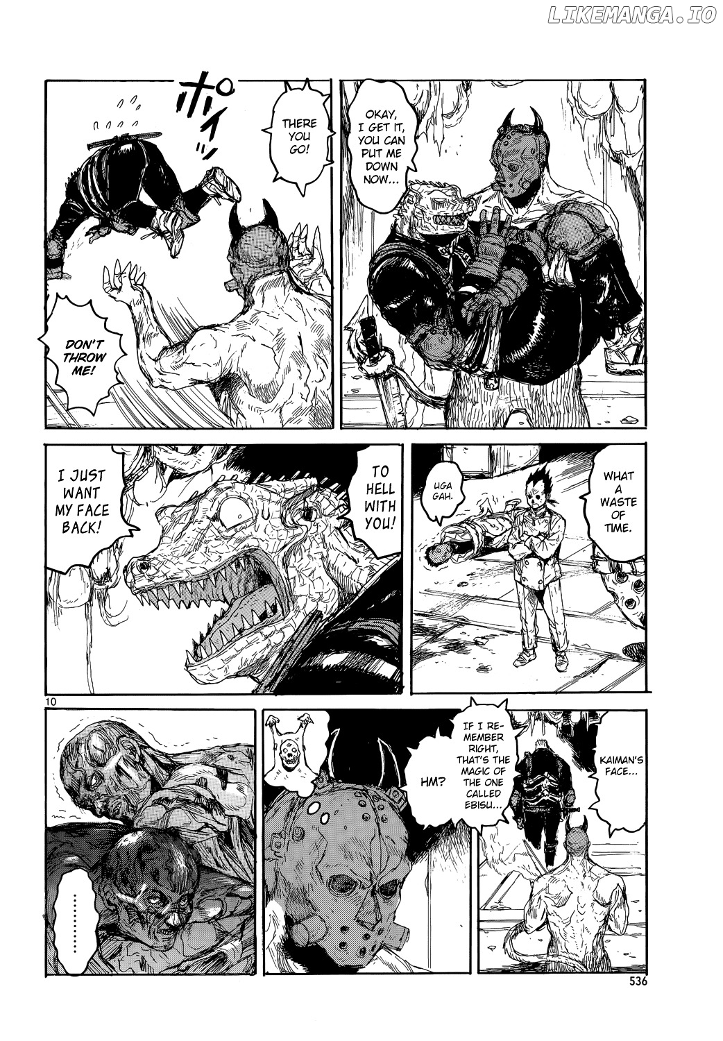 Read Dorohedoro - Manga ENGLISH Manga Online