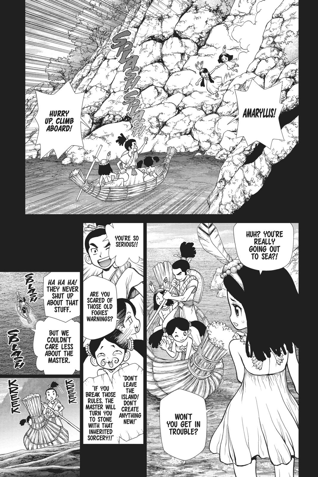 Read Dr. STONE ENGLISH Manga Online