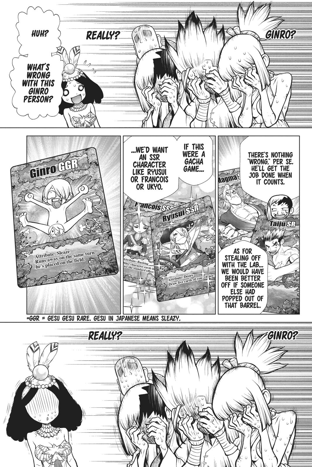 Read Dr. STONE ENGLISH Manga Online