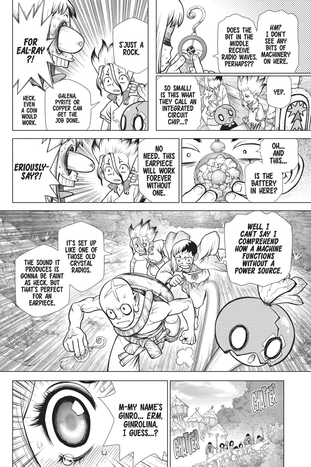 Read Dr. STONE ENGLISH Manga Online