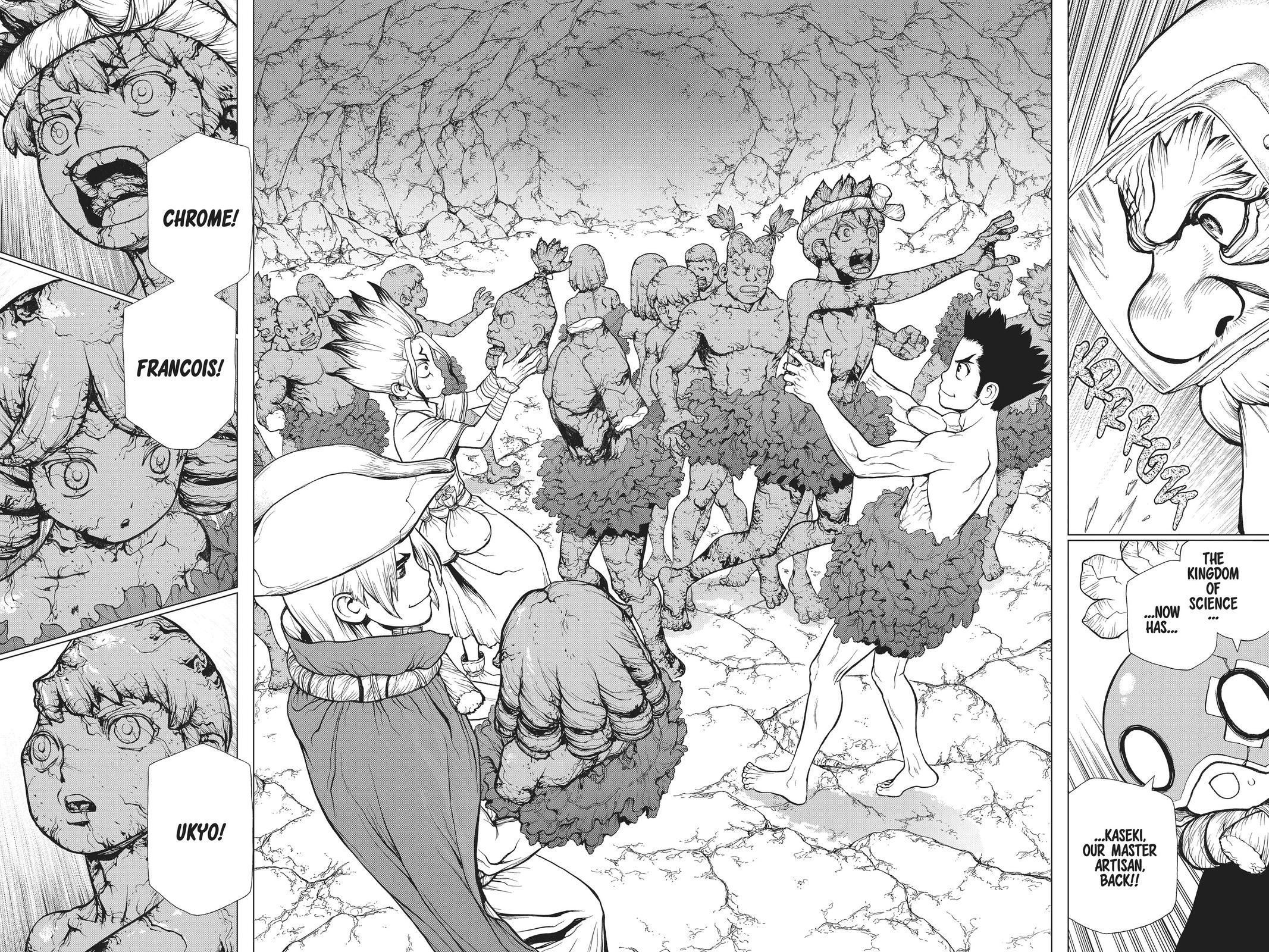 Read Dr. STONE ENGLISH Manga Online