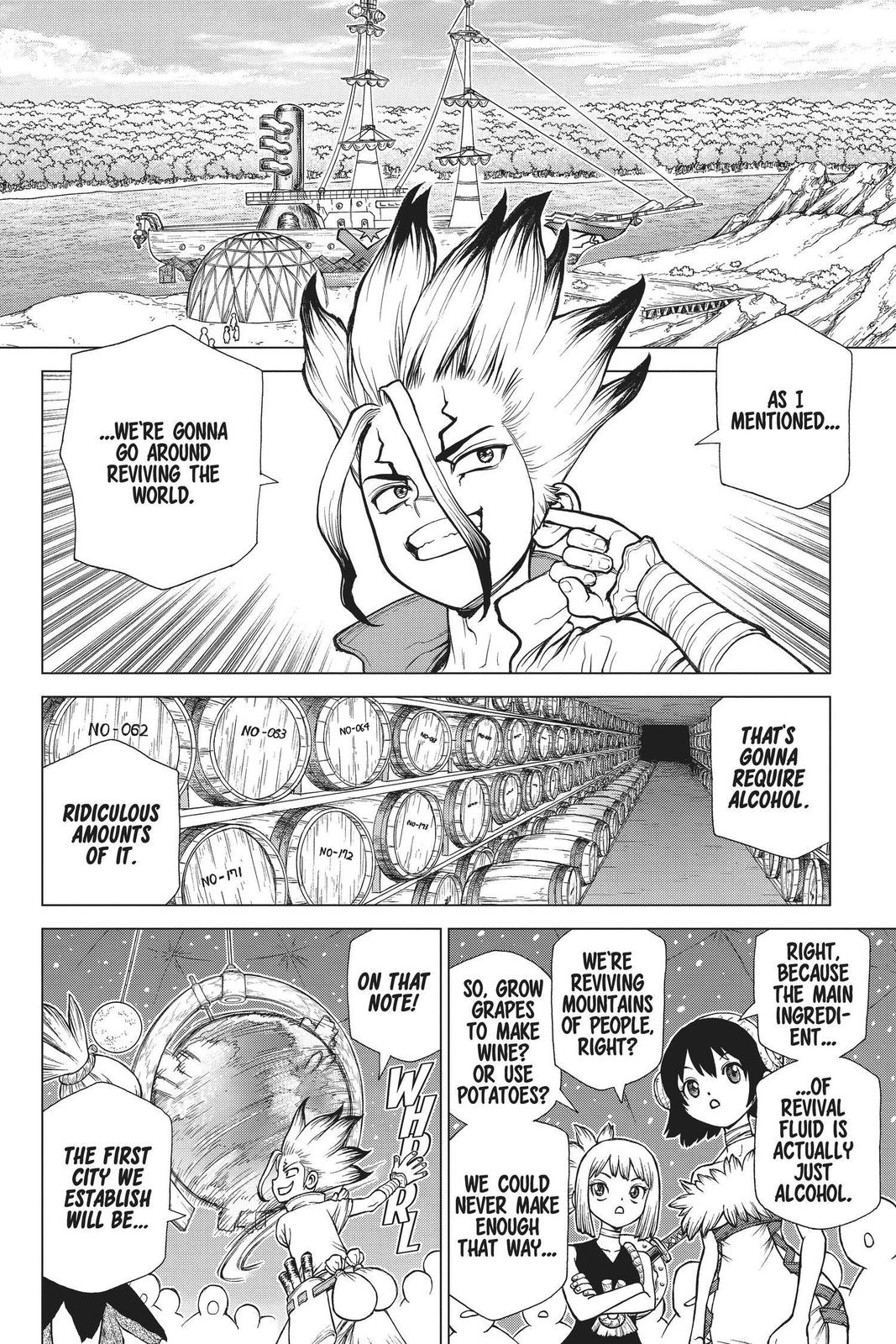 Read Dr. STONE ENGLISH Manga Online