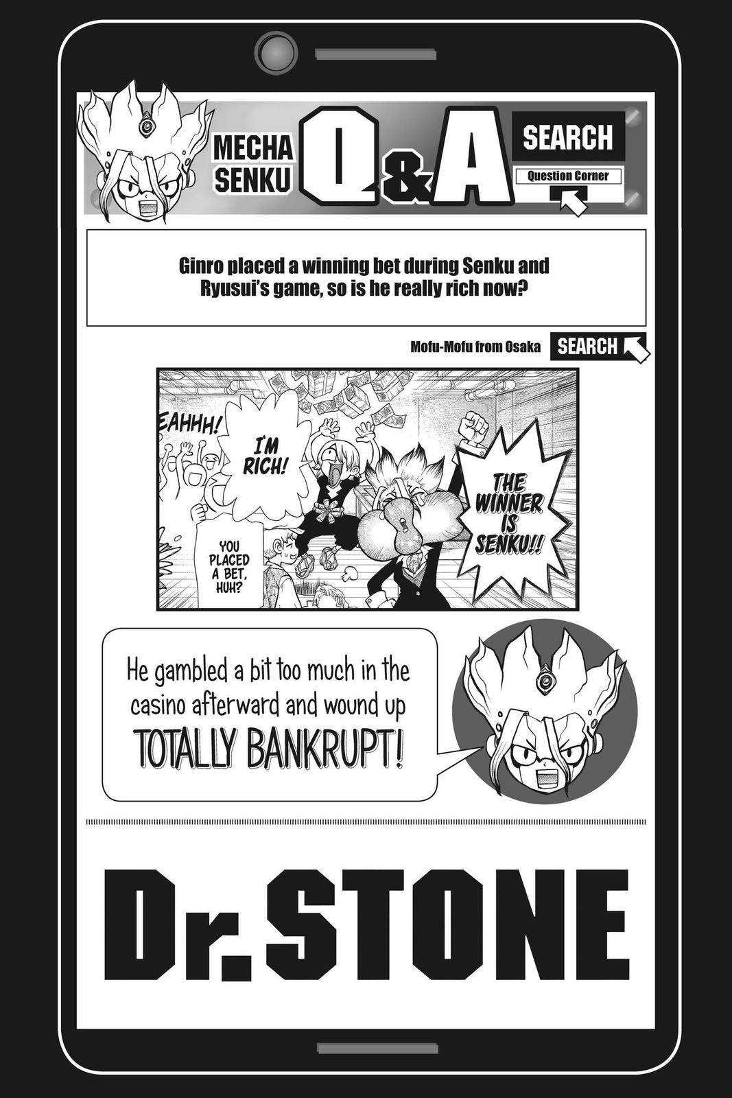 Read Dr. STONE ENGLISH Manga Online