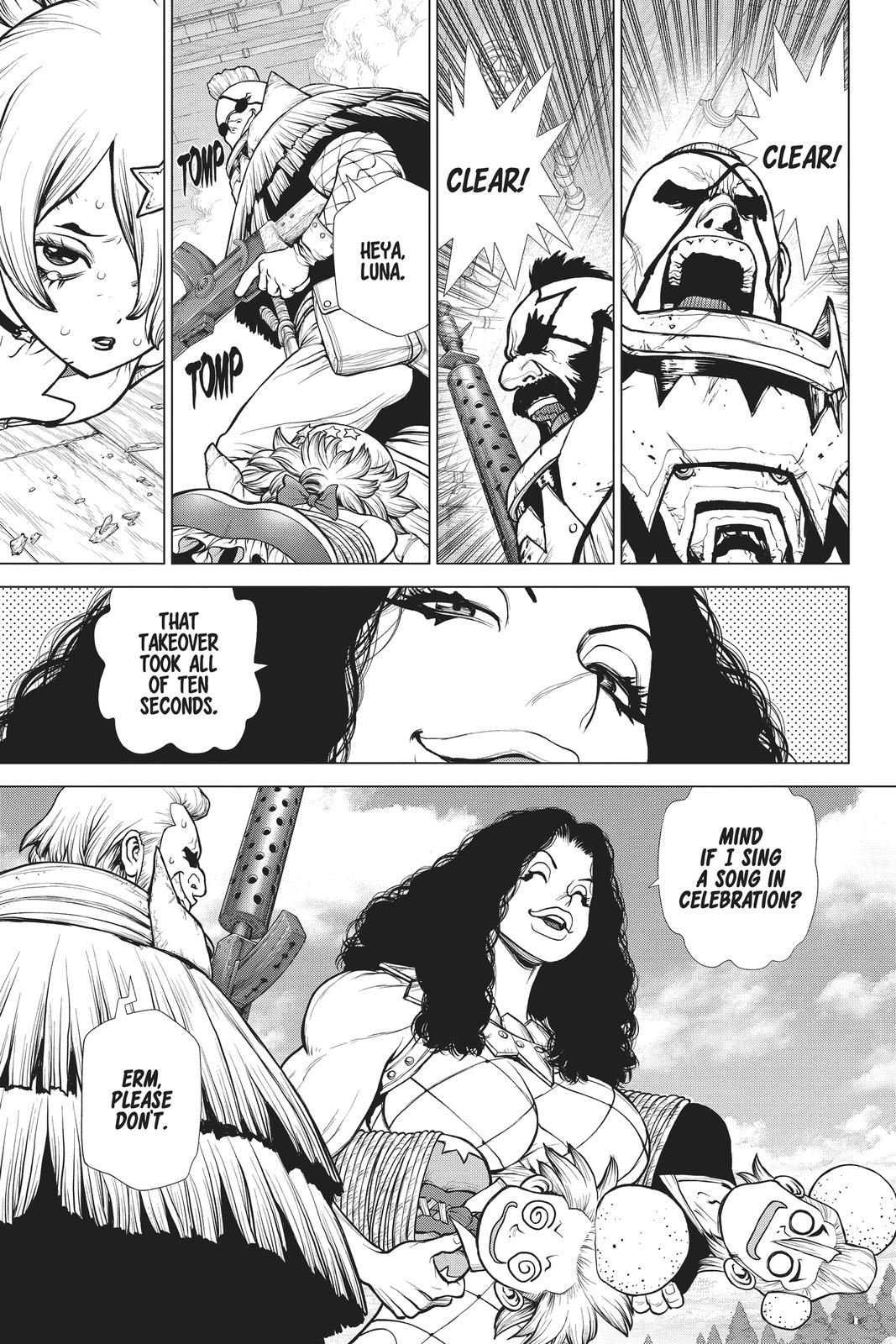 Read Dr. STONE ENGLISH Manga Online