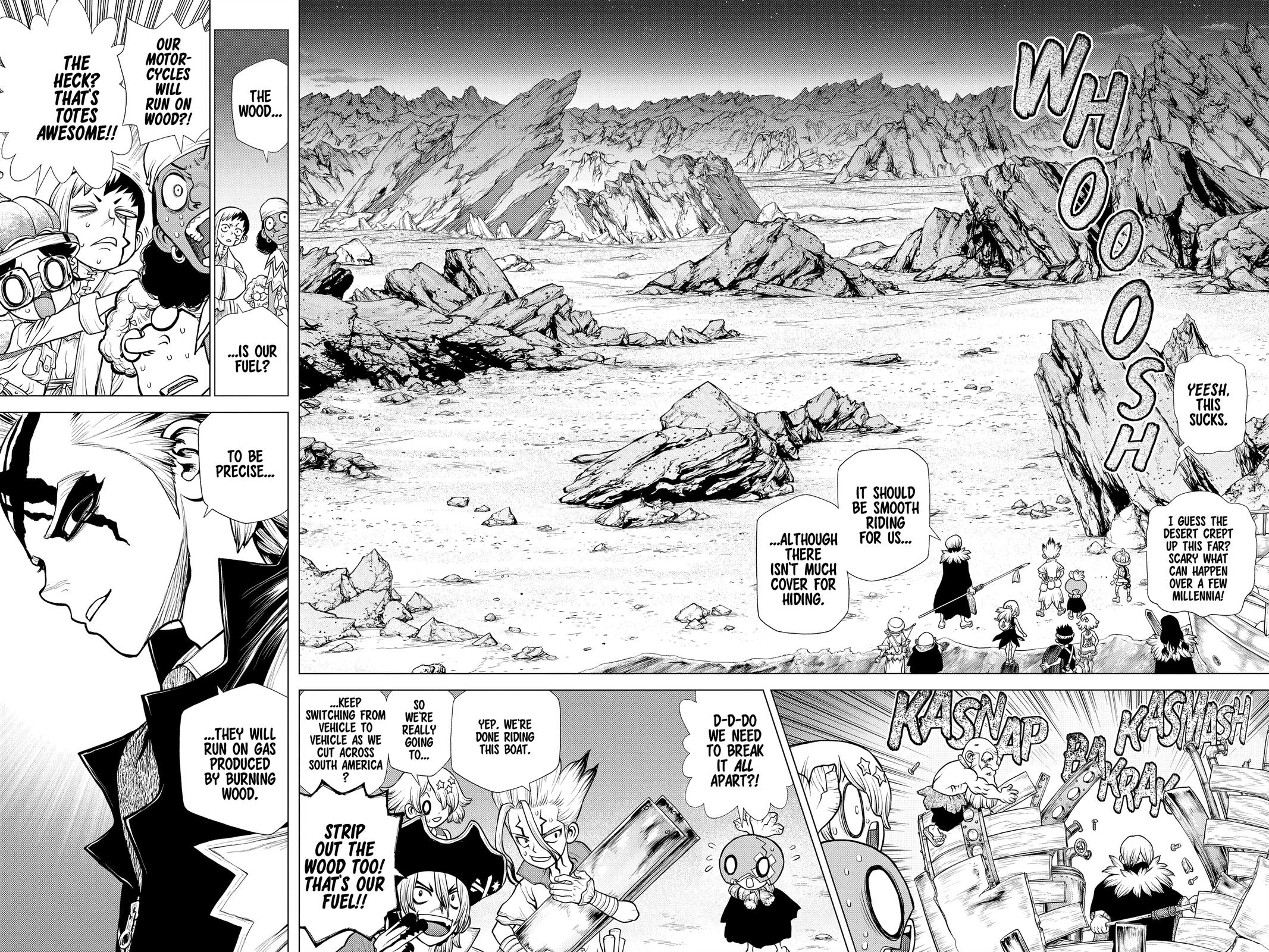 Read Dr. STONE ENGLISH Manga Online