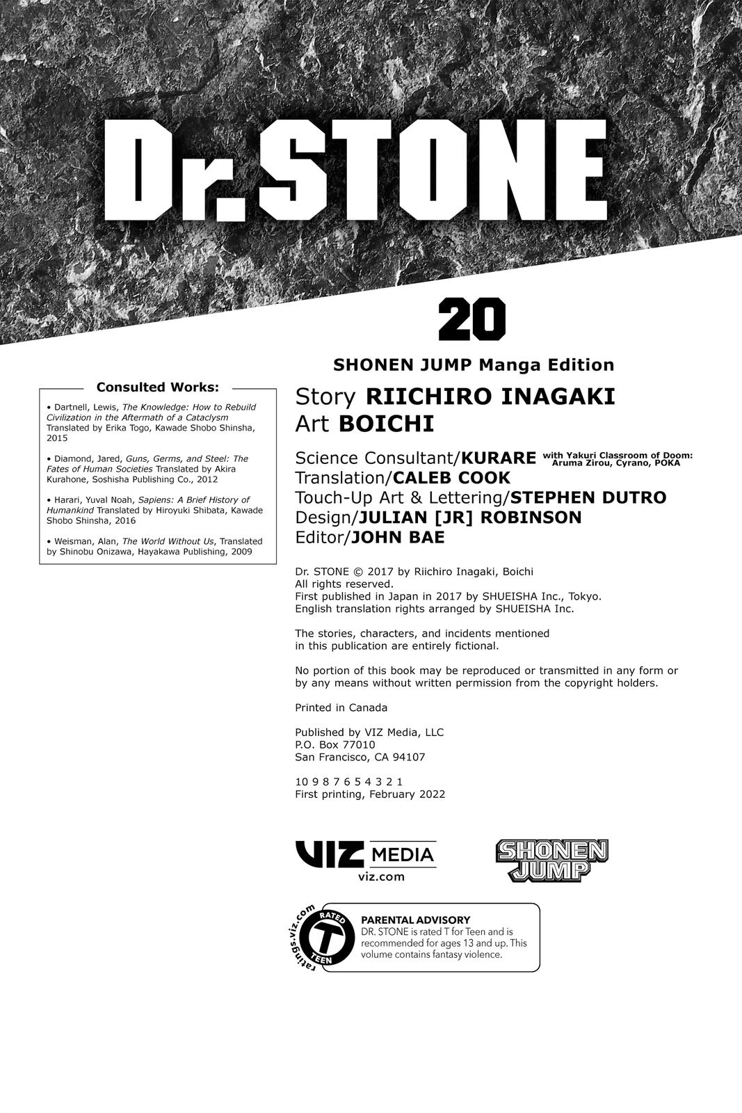 Read Dr. STONE ENGLISH Manga Online