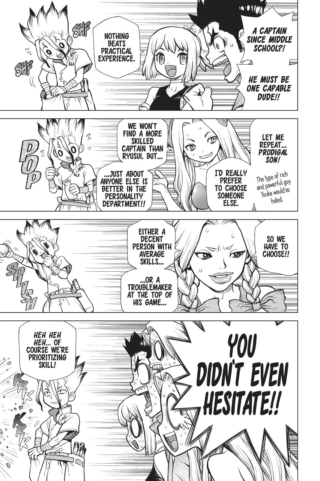 Read Dr. STONE ENGLISH Manga Online