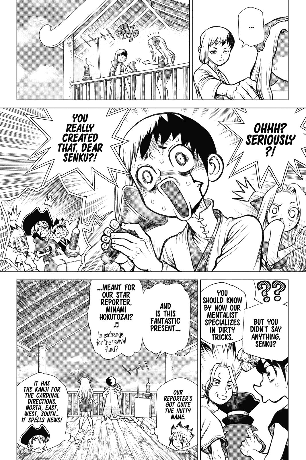 Read Dr. STONE ENGLISH Manga Online