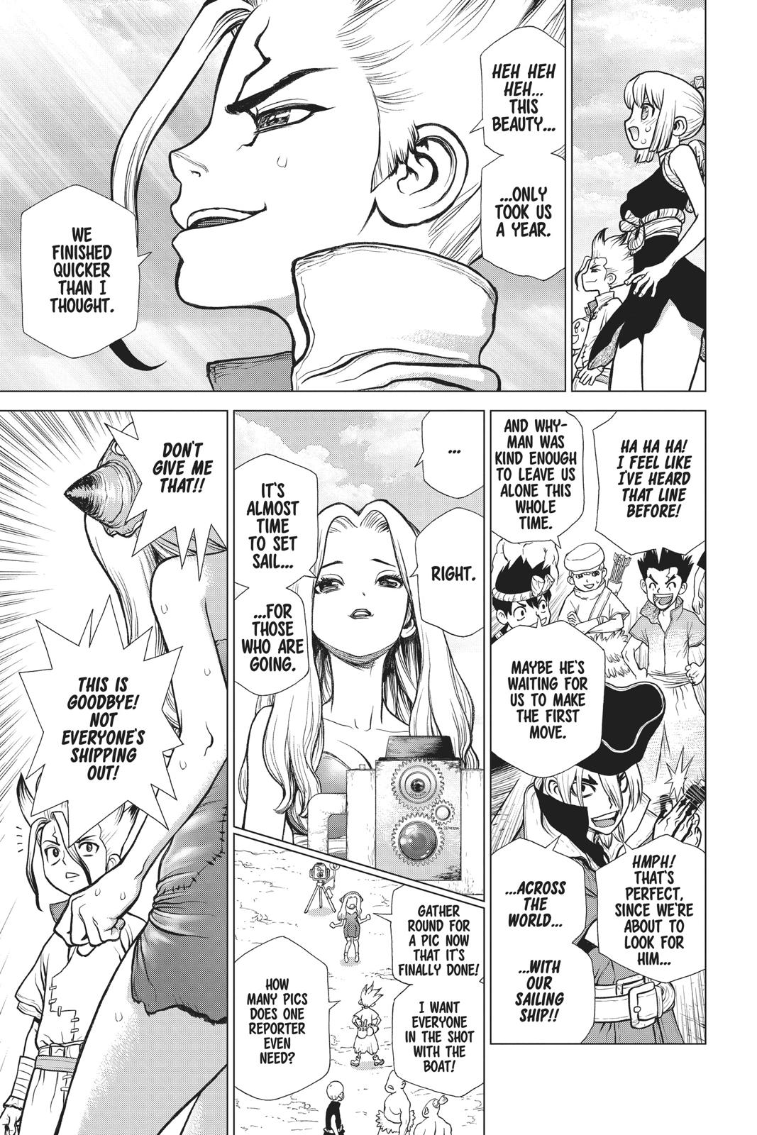 Read Dr. STONE ENGLISH Manga Online