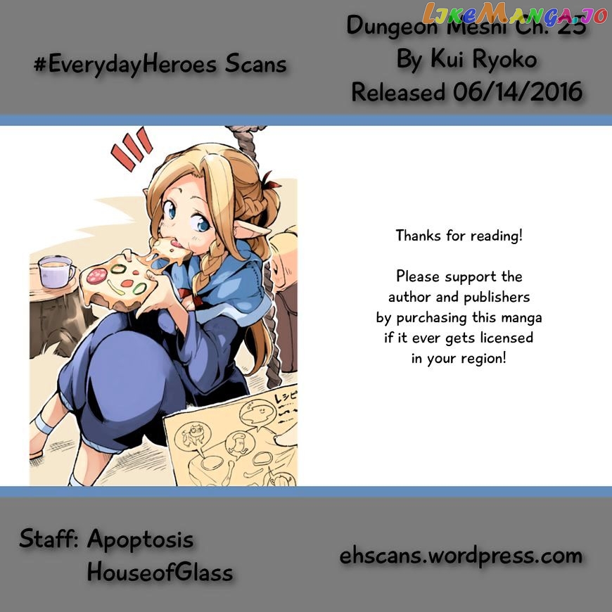 Read Dungeon Meshi ENGLISH Manga Online