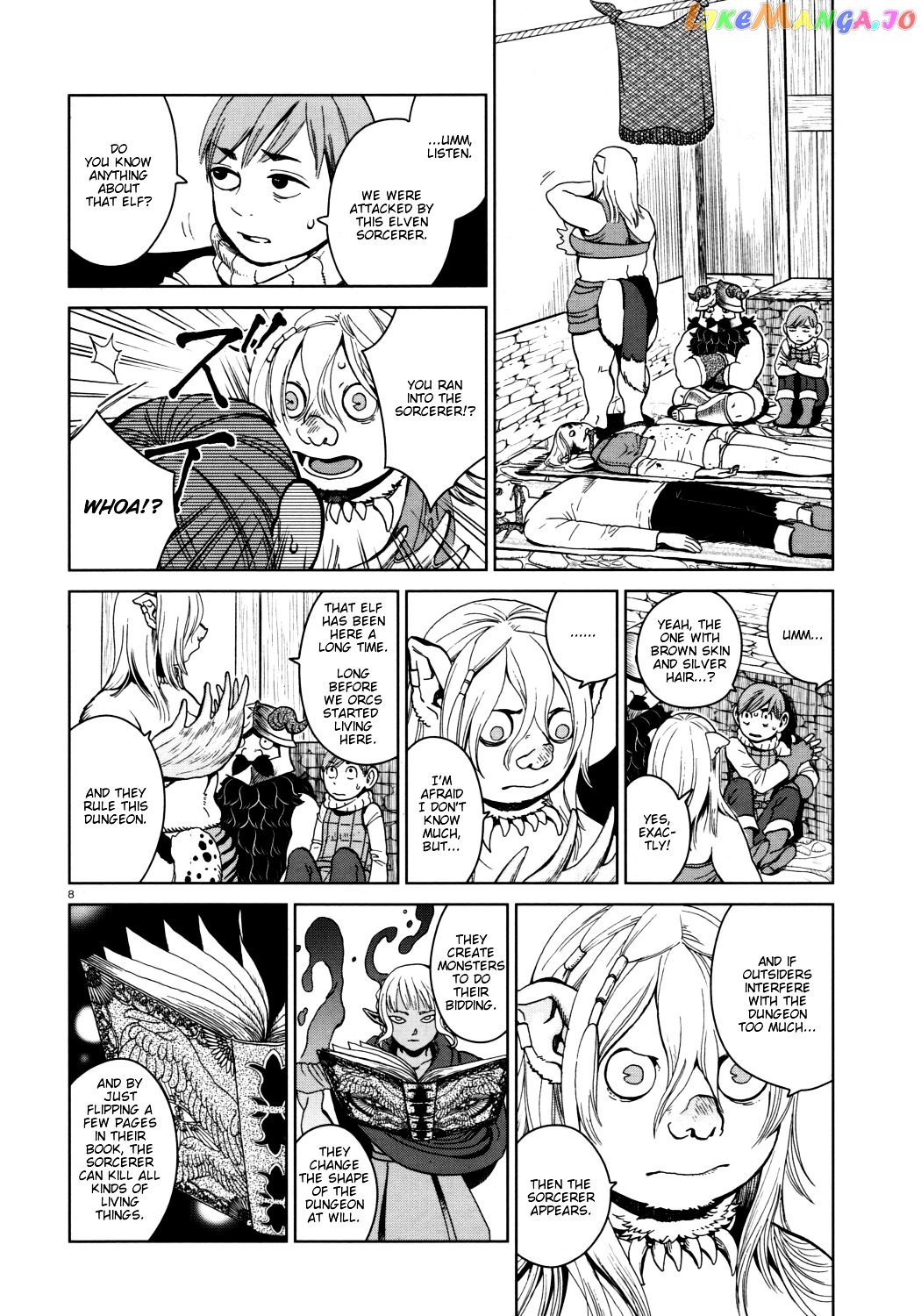 Read Dungeon Meshi ENGLISH Manga Online