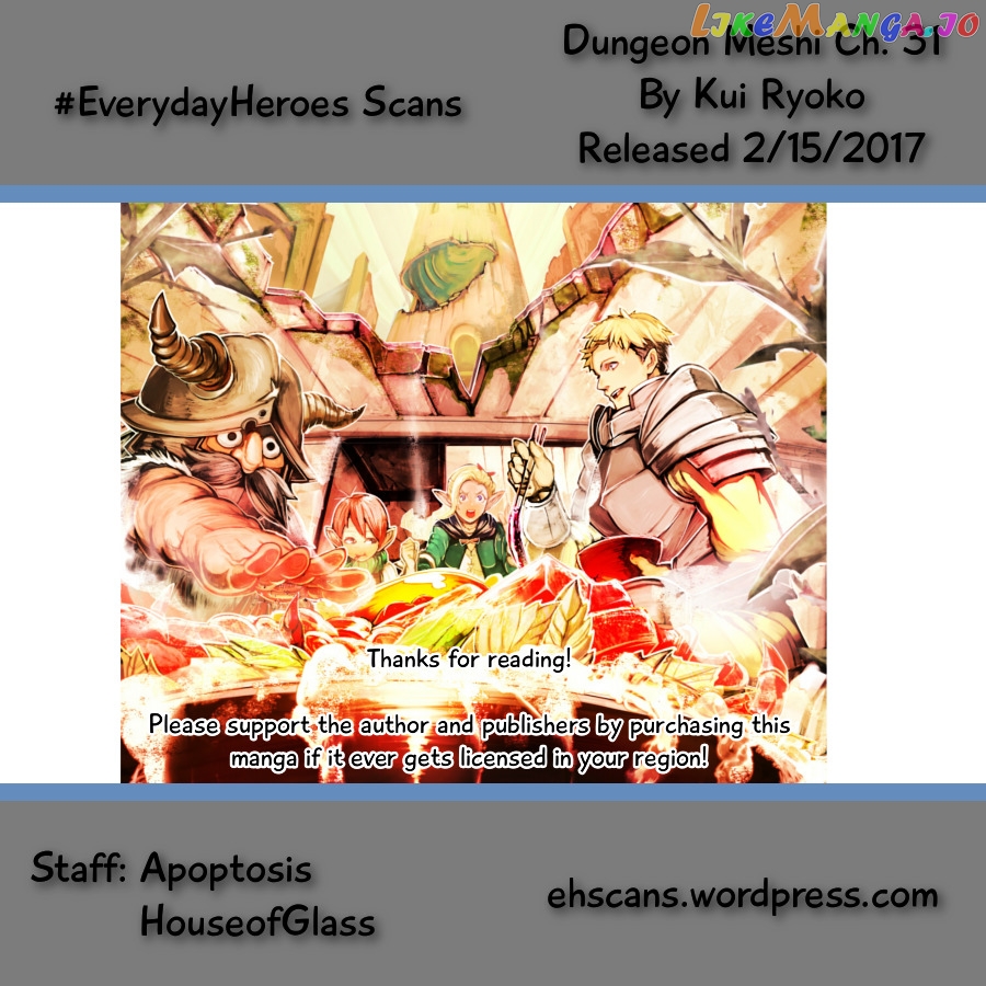 Read Dungeon Meshi ENGLISH Manga Online