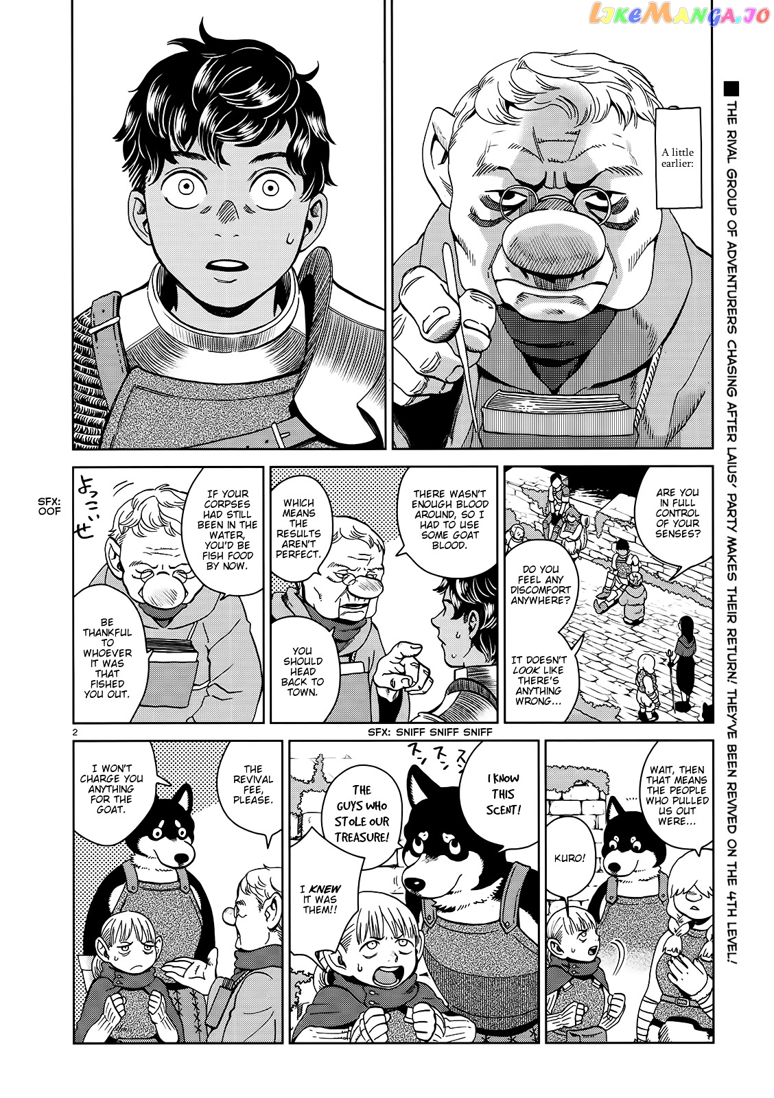 Read Dungeon Meshi ENGLISH Manga Online