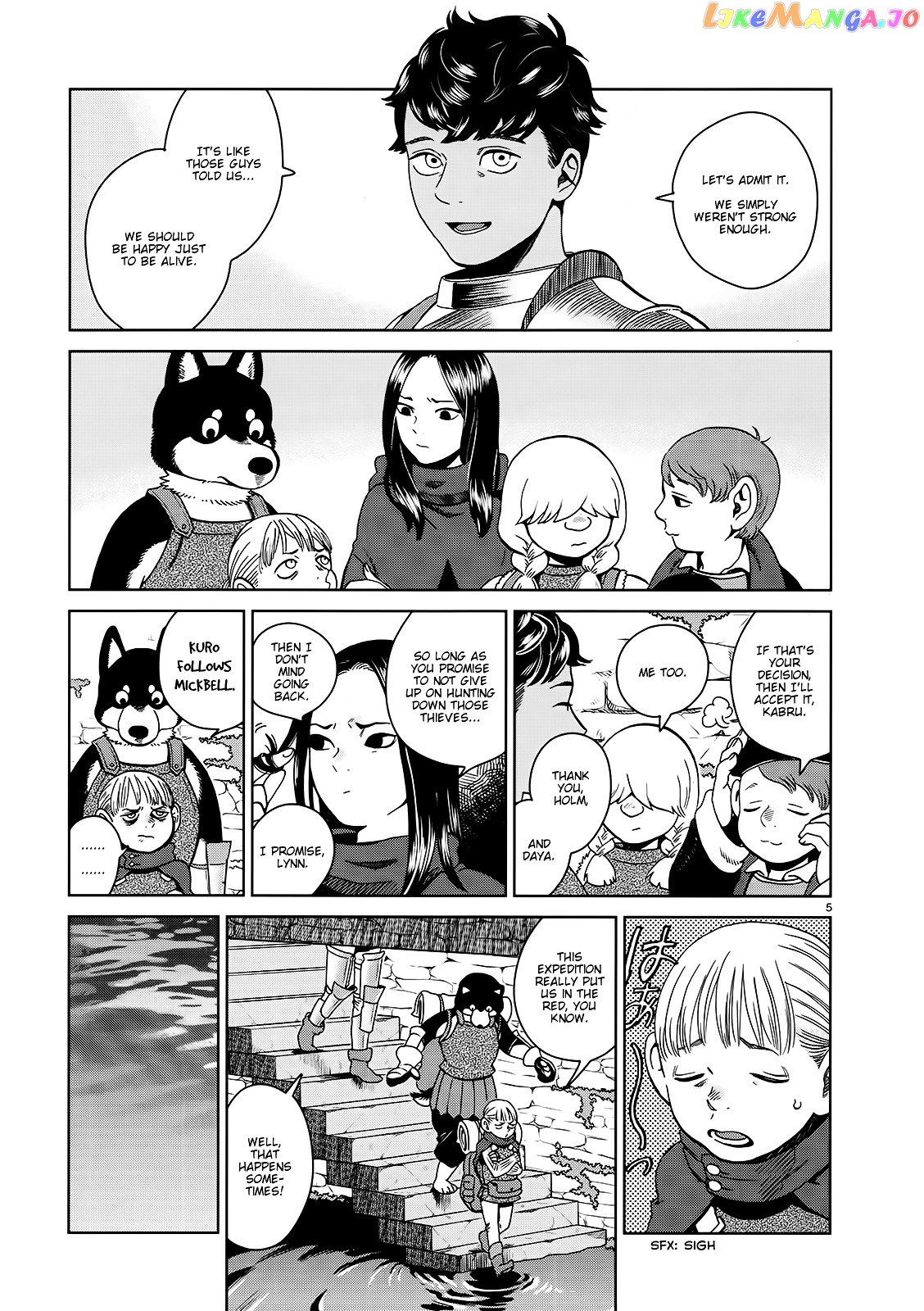 Read Dungeon Meshi ENGLISH Manga Online