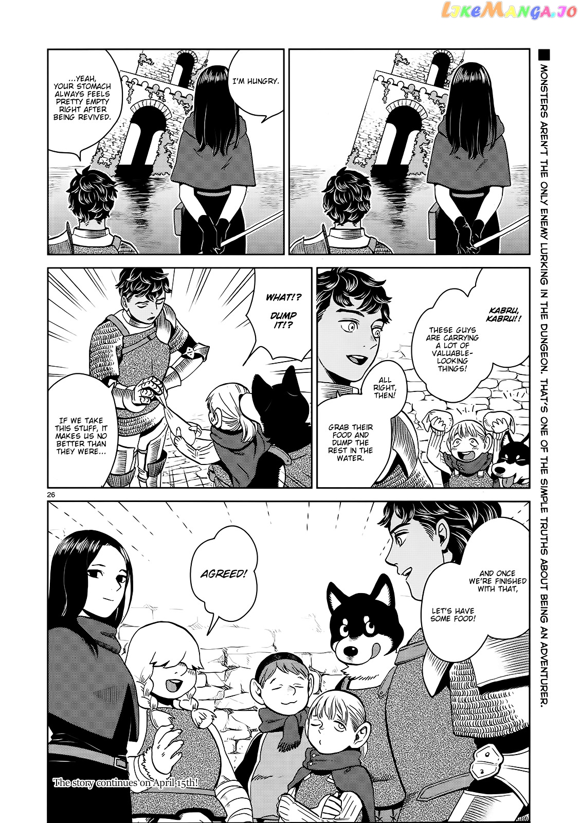 Read Dungeon Meshi ENGLISH Manga Online