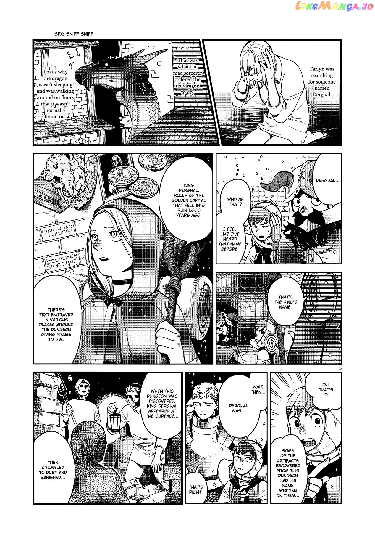 Read Dungeon Meshi ENGLISH Manga Online